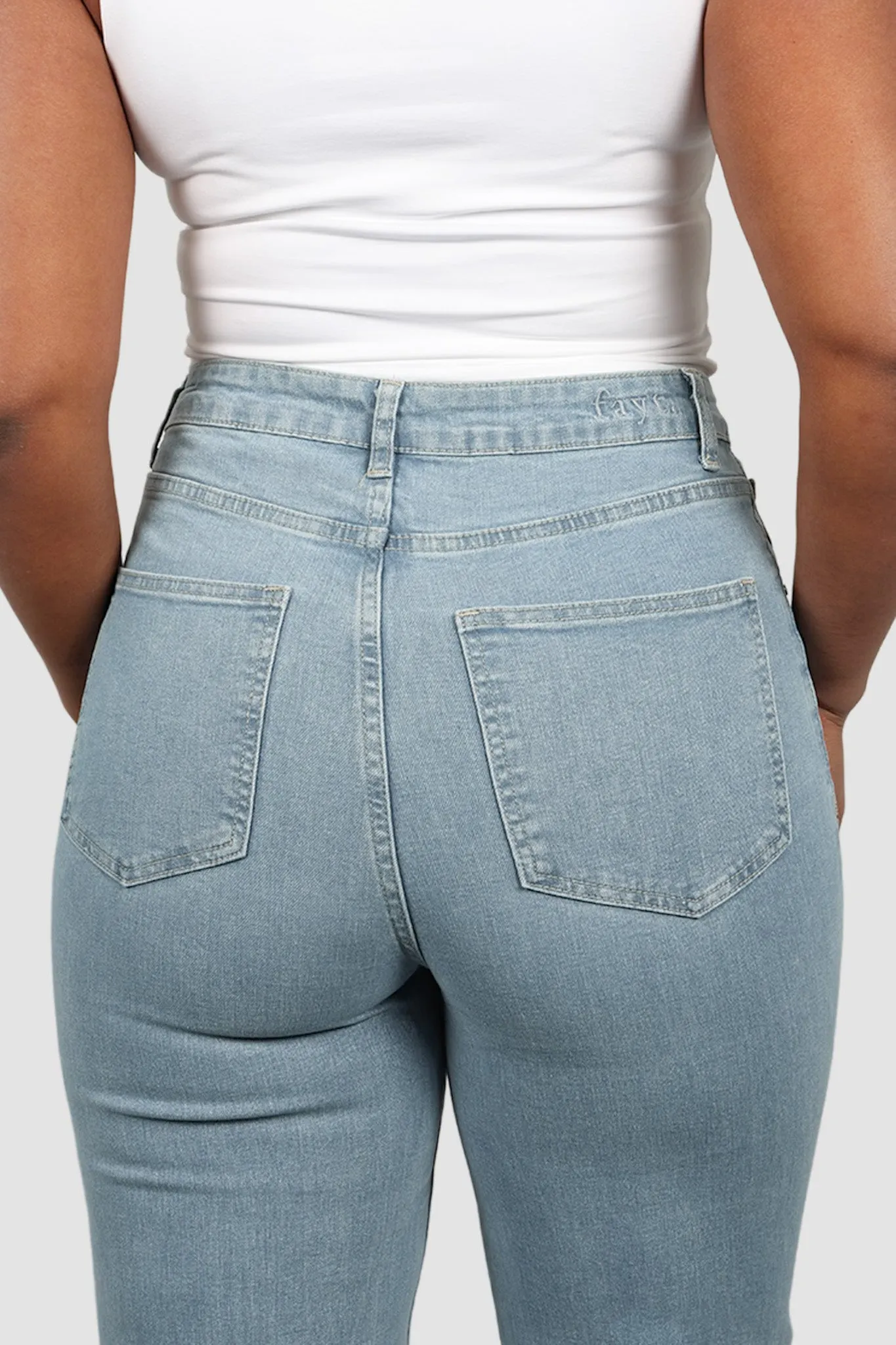 BILLY JEANS LIGHT BLUE sold by FAYT The Label product image thumbnail 3
