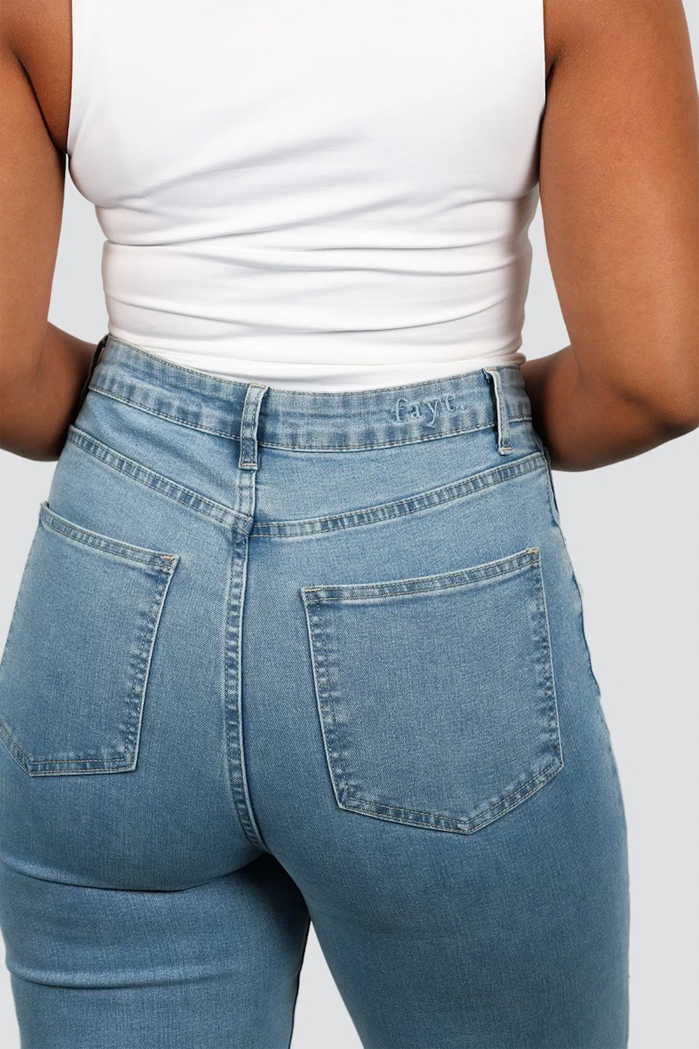 BILLY JEANS BLUE WASH TALL FIT sold by FAYT The Label product image thumbnail 5