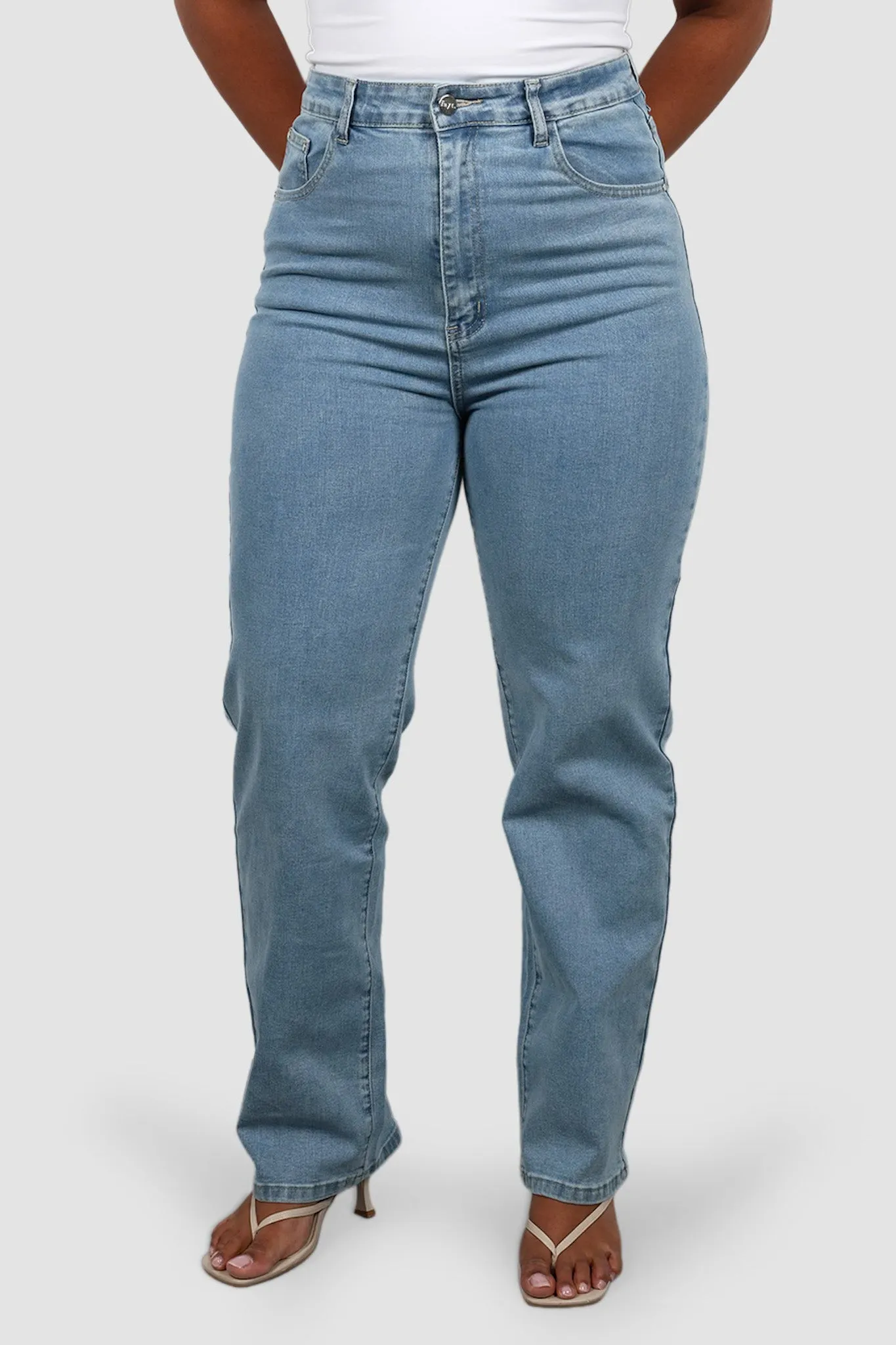 BILLY JEANS BLUE WASH TALL FIT sold by FAYT The Label product image thumbnail 4
