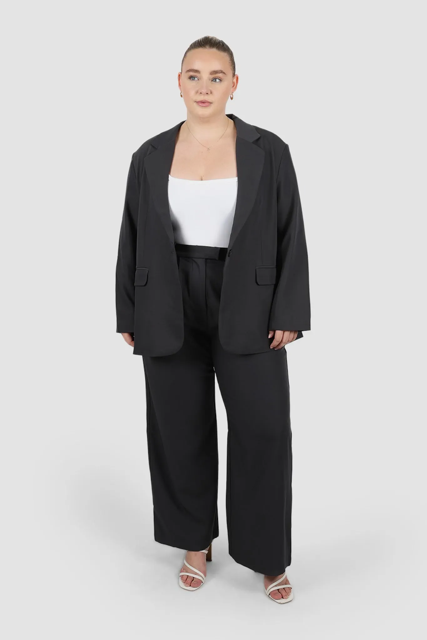 PORSCHA BLAZER CHARCOAL sold by FAYT The Label product image thumbnail 3