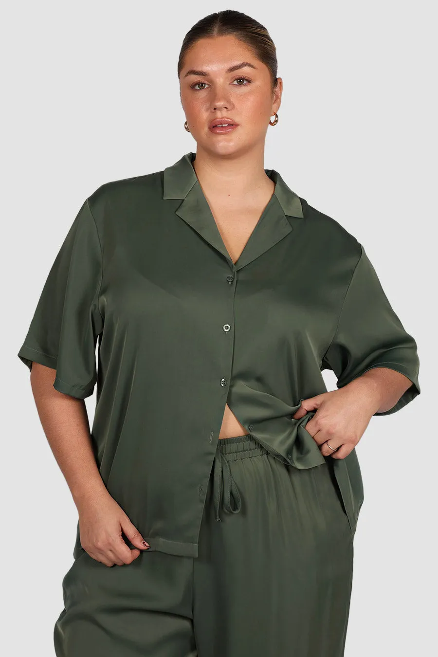 NOA SHIRT GREEN sold by FAYT The Label product image thumbnail 3