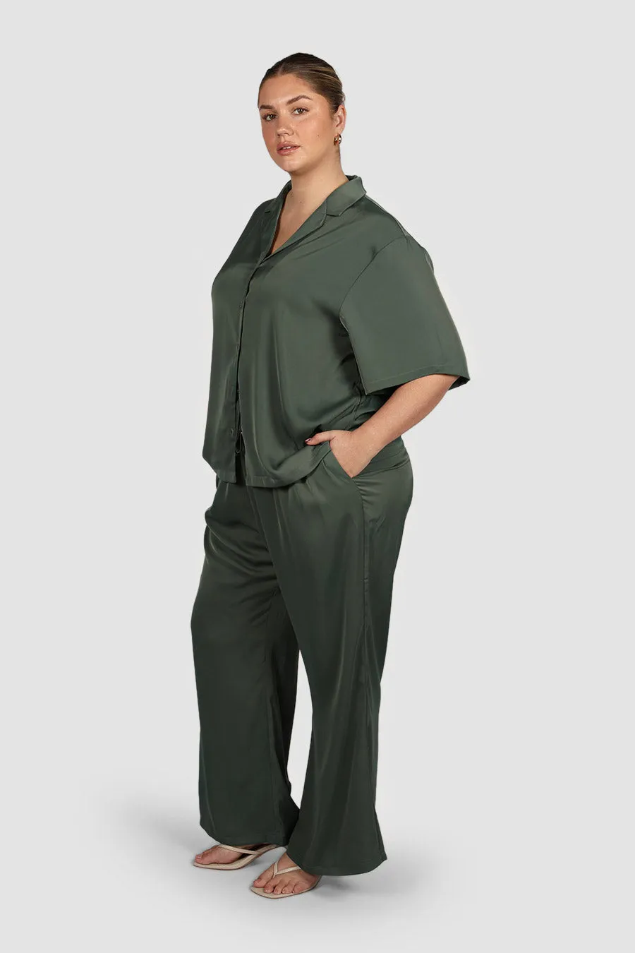 NOA SHIRT GREEN sold by FAYT The Label product image thumbnail 4