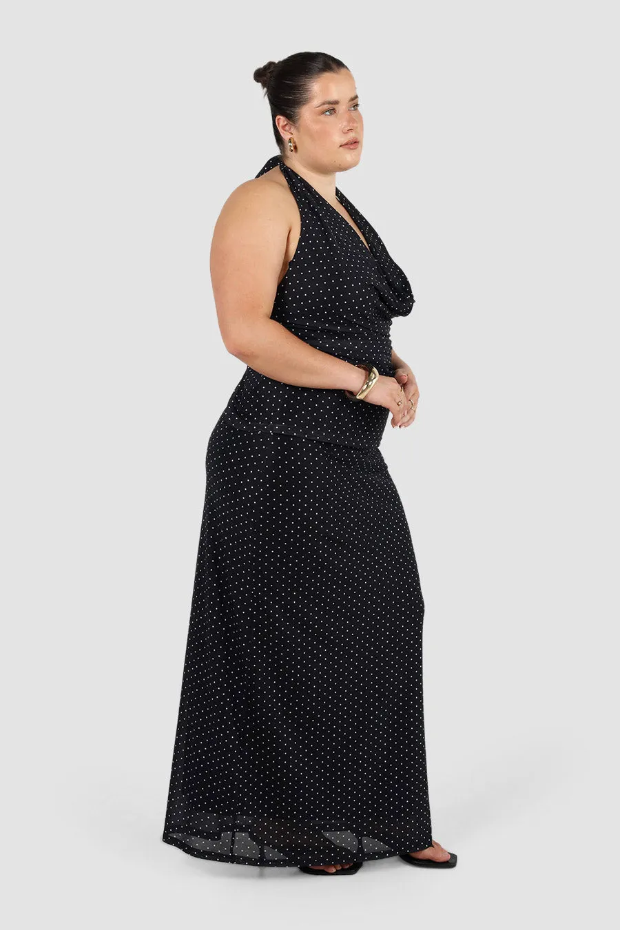 KIMMY TOP BLACK SPOT sold by FAYT The Label product image thumbnail 4