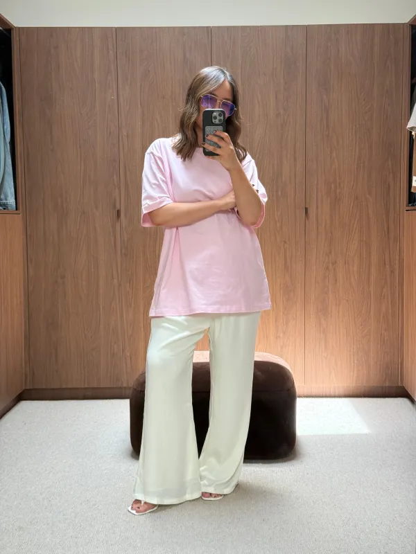 SIGNATURE TEE SOFT PINK sold by FAYT The Label