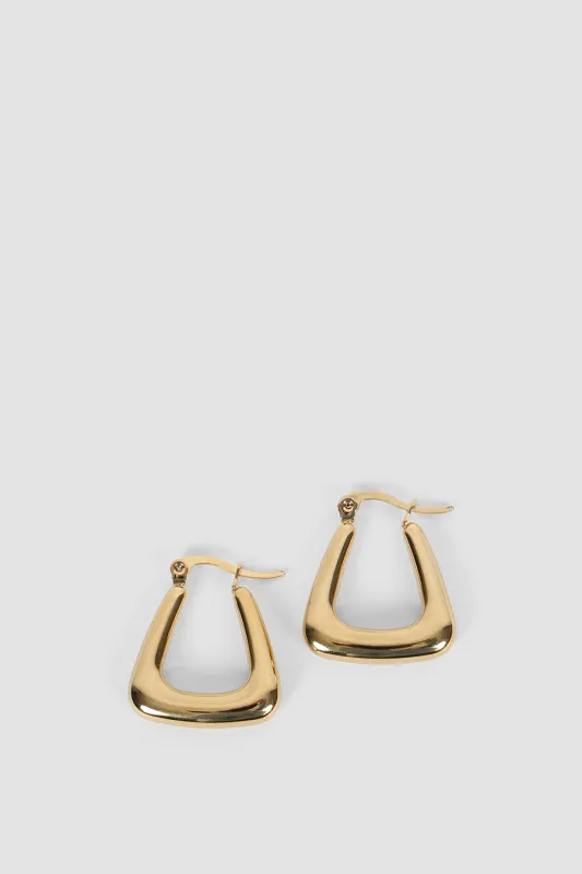 ZAYA EARRINGS GOLD made by FAYT The Label