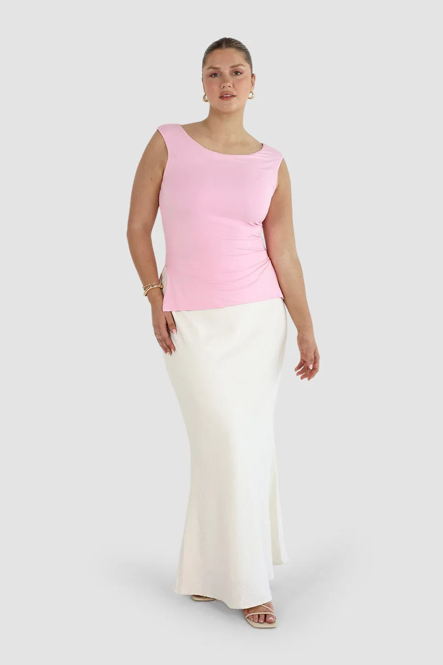 IVIE TOP PINK sold by FAYT The Label product image thumbnail 2