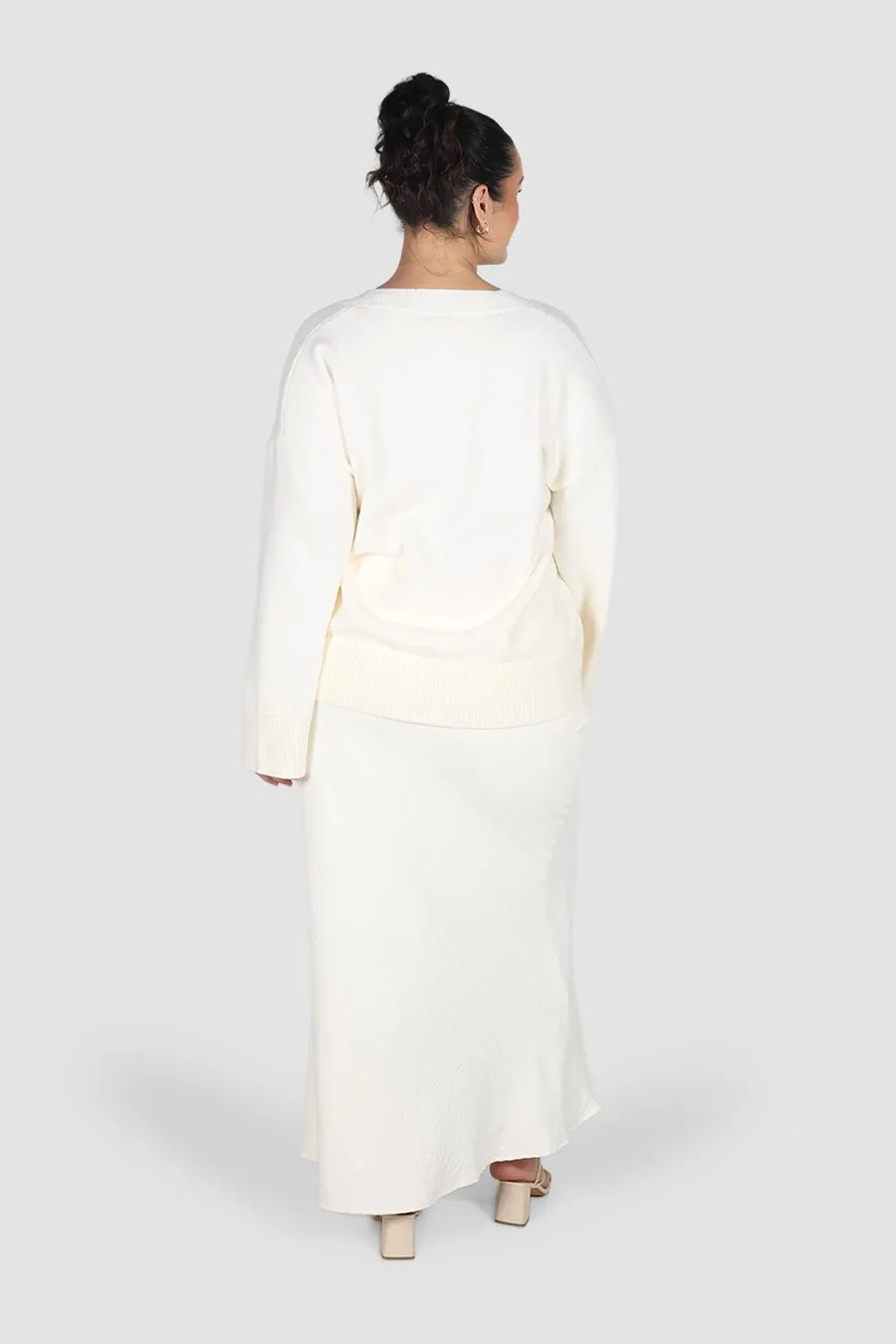 FINLEY KNIT WHITE sold by FAYT The Label product image thumbnail 4