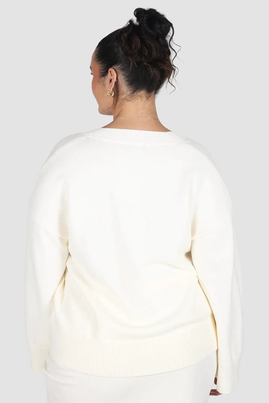 FINLEY KNIT WHITE sold by FAYT The Label product image thumbnail 5