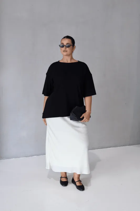 HAVEN OVERSIZED TEE BLACK made by FAYT The Label