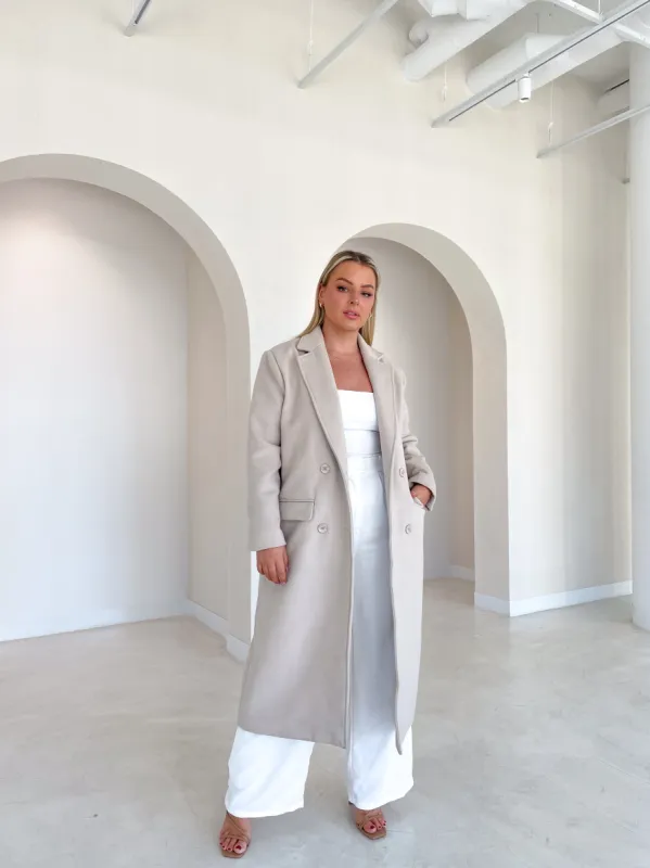LUKA COAT BONE sold by FAYT The Label