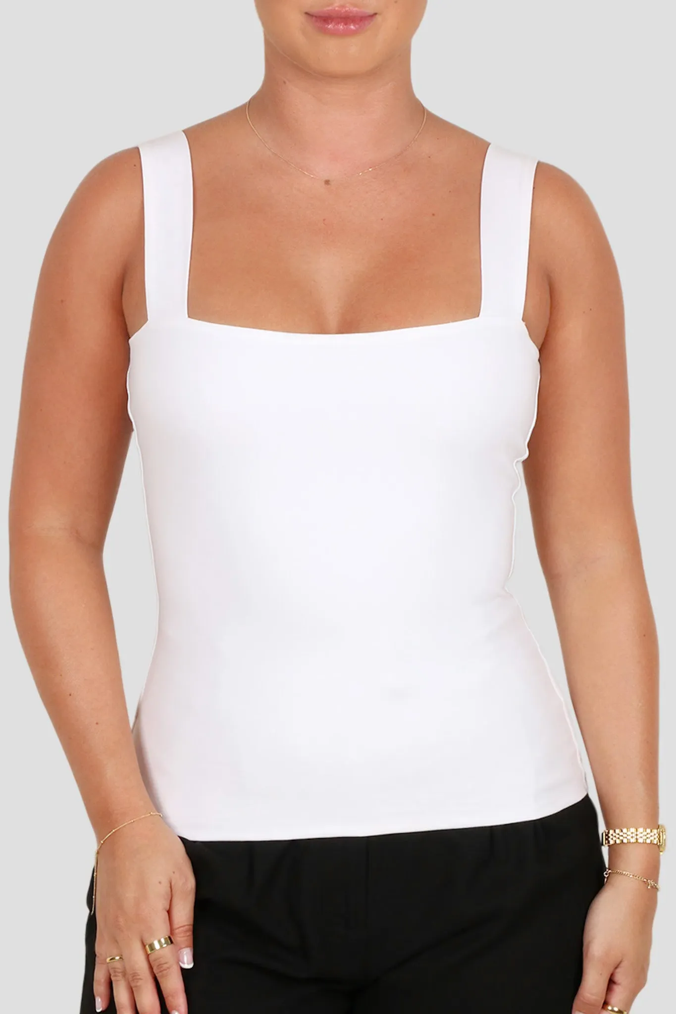QUINN TOP WHITE sold by FAYT The Label product image thumbnail 5