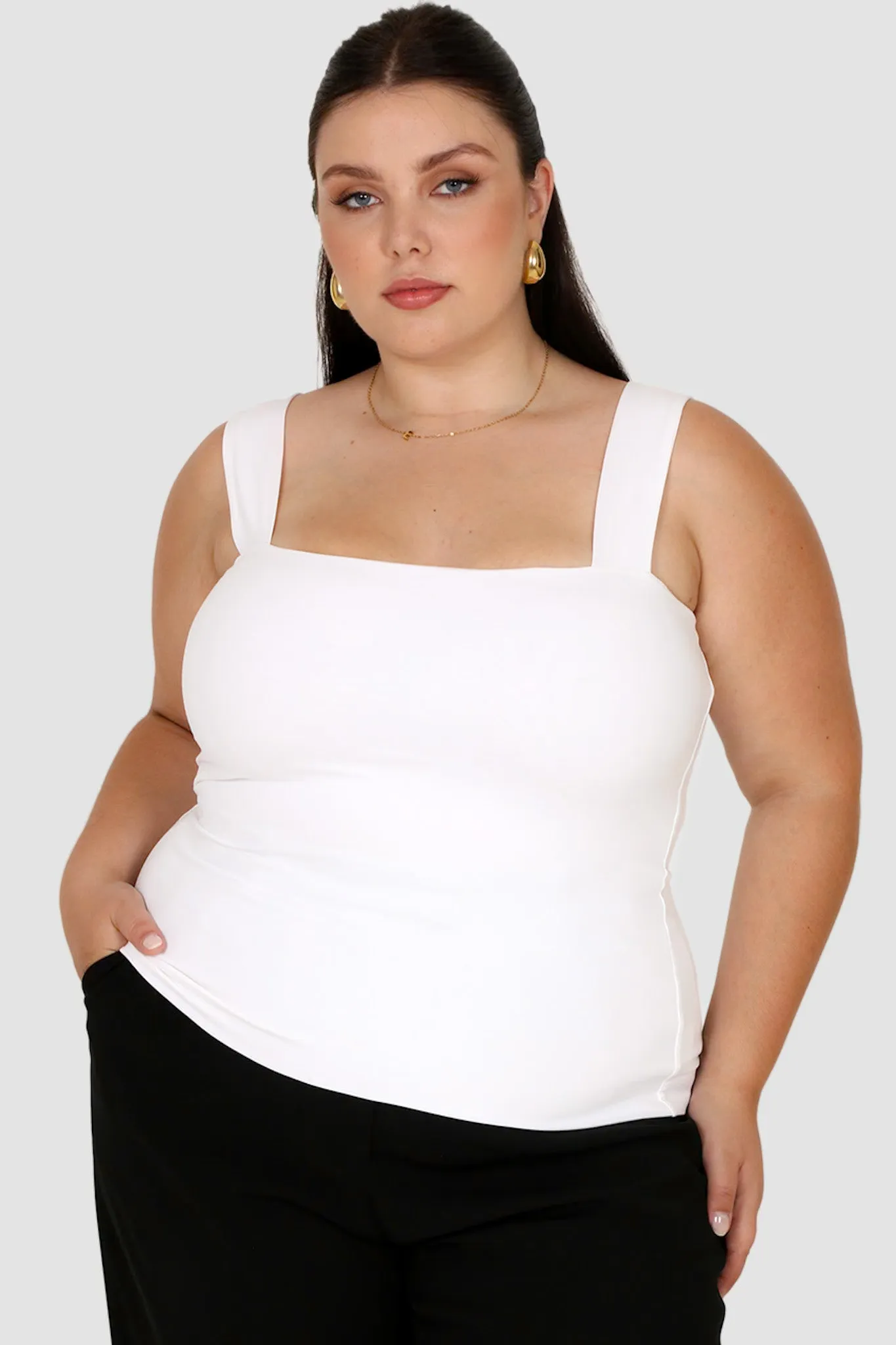 QUINN TOP WHITE sold by FAYT The Label product image thumbnail 2