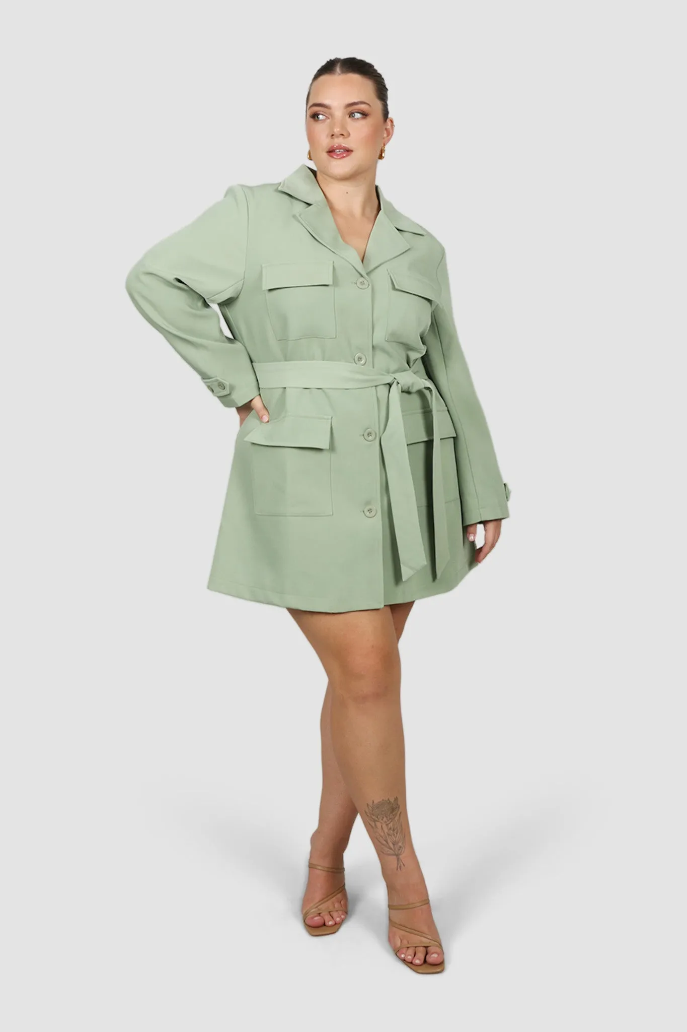 PAX DRESS GREEN sold by FAYT The Label product image thumbnail 4