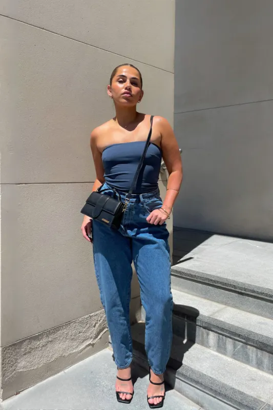 APRIL TOP DEEP OCEAN sold by FAYT The Label