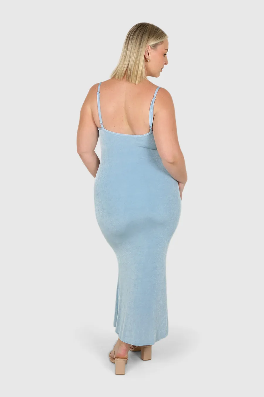 PERI DRESS SOFT BLUE sold by FAYT The Label product image thumbnail 5