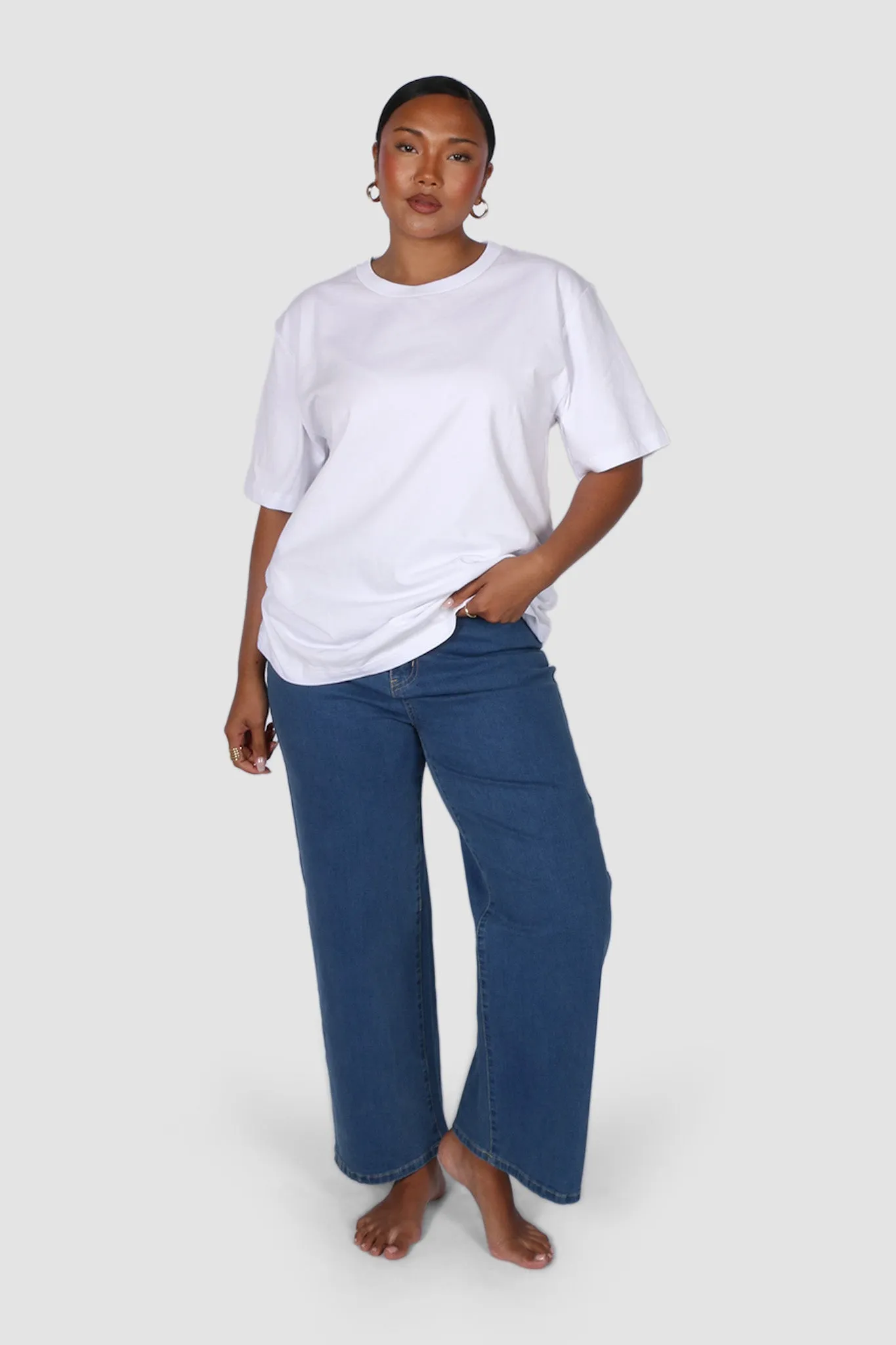 SIGNATURE TEE WHITE sold by FAYT The Label product image thumbnail 2