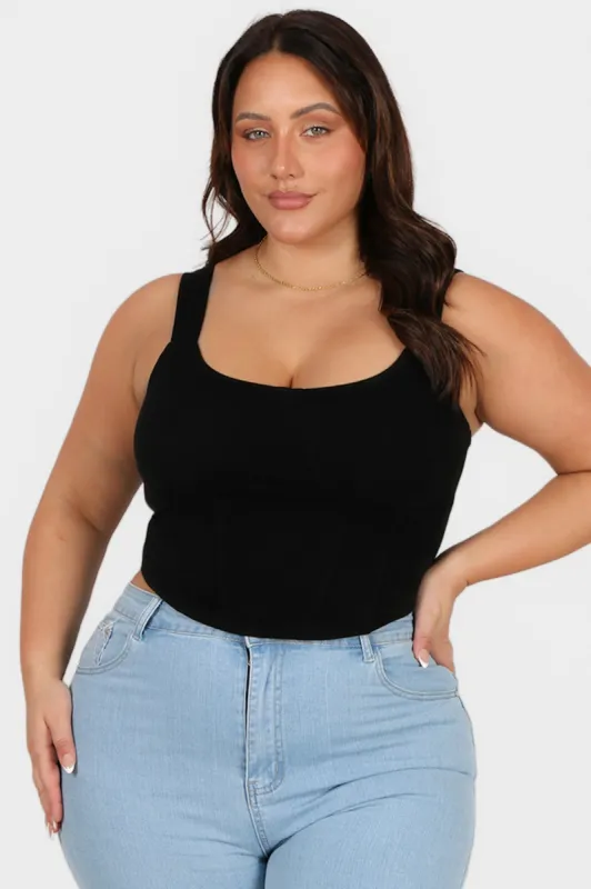 RATA TOP BLACK sold by FAYT The Label