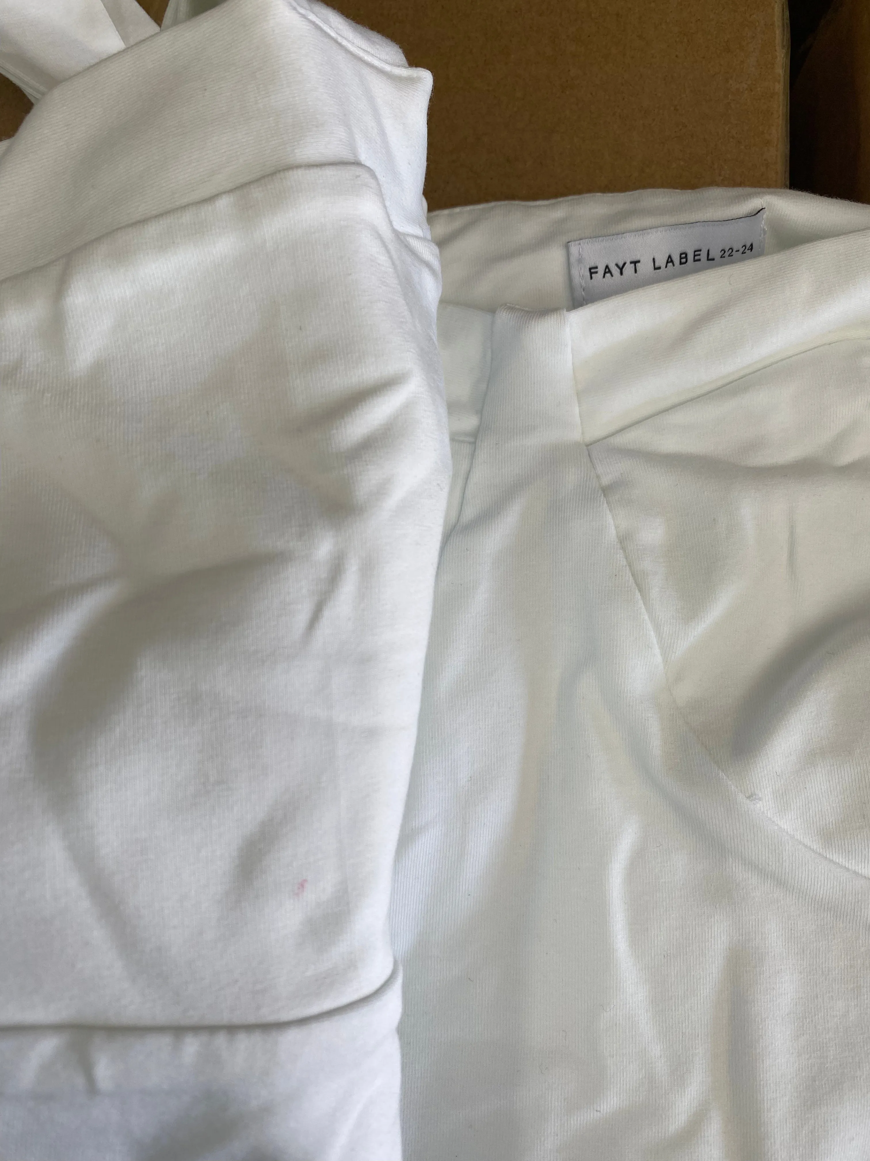 FB SALE - KEEVA TOP WHITE 22-24 sold by FAYT The Label product image thumbnail 2