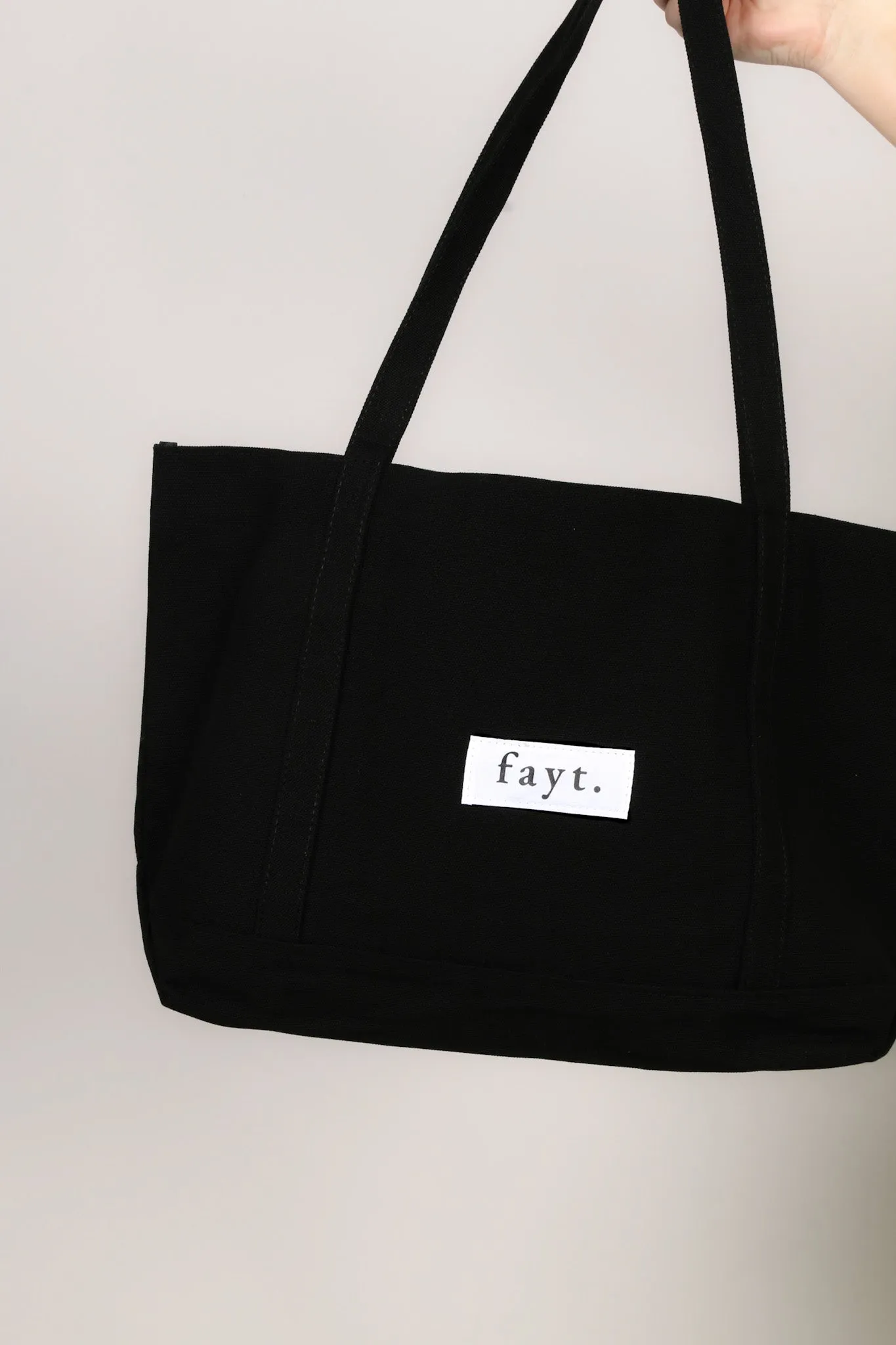 FAYT EVERYDAY TOTE BAG BLACK sold by FAYT The Label