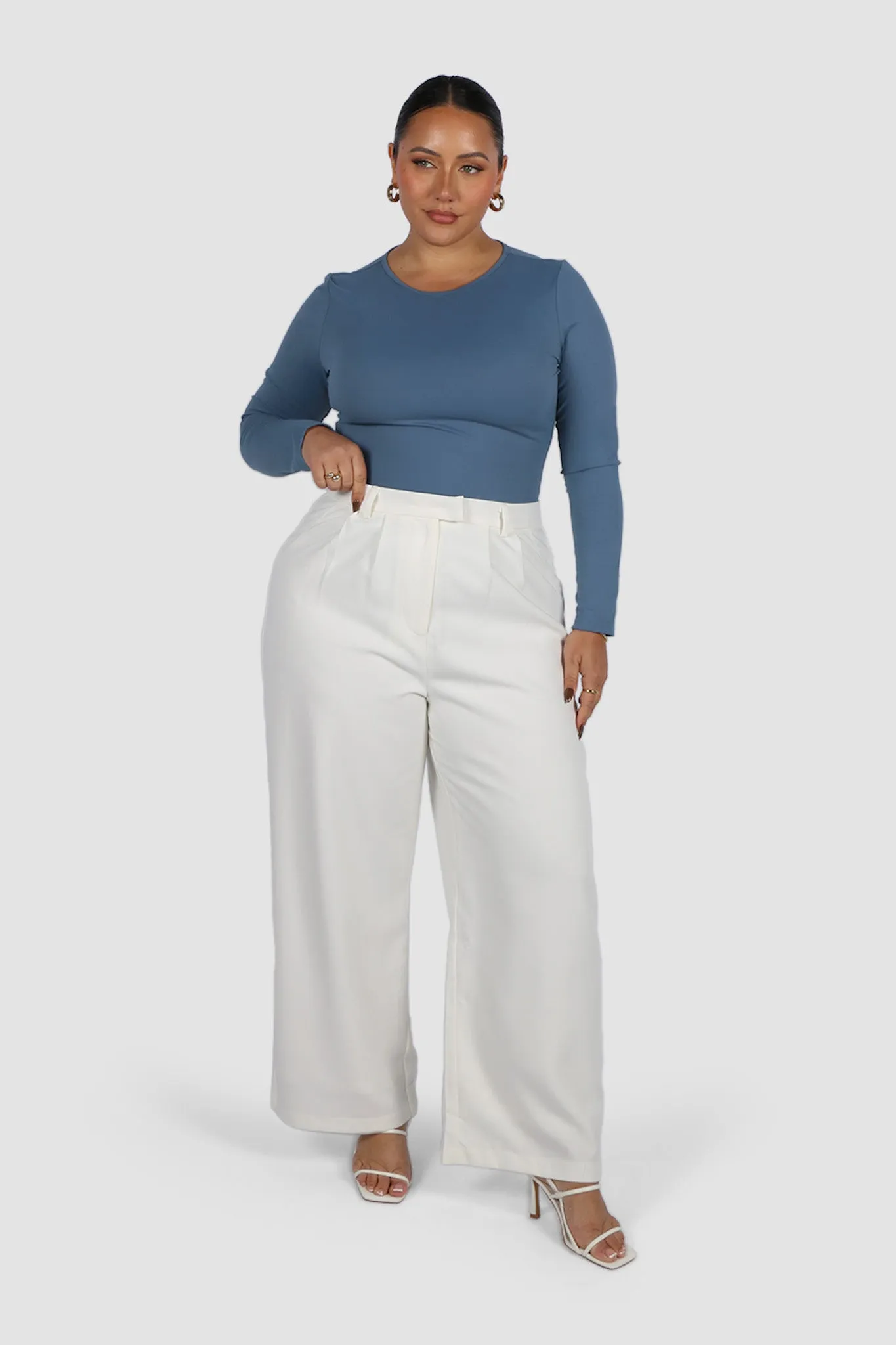 L/S BODYSUIT SLATE sold by FAYT The Label product image thumbnail 2