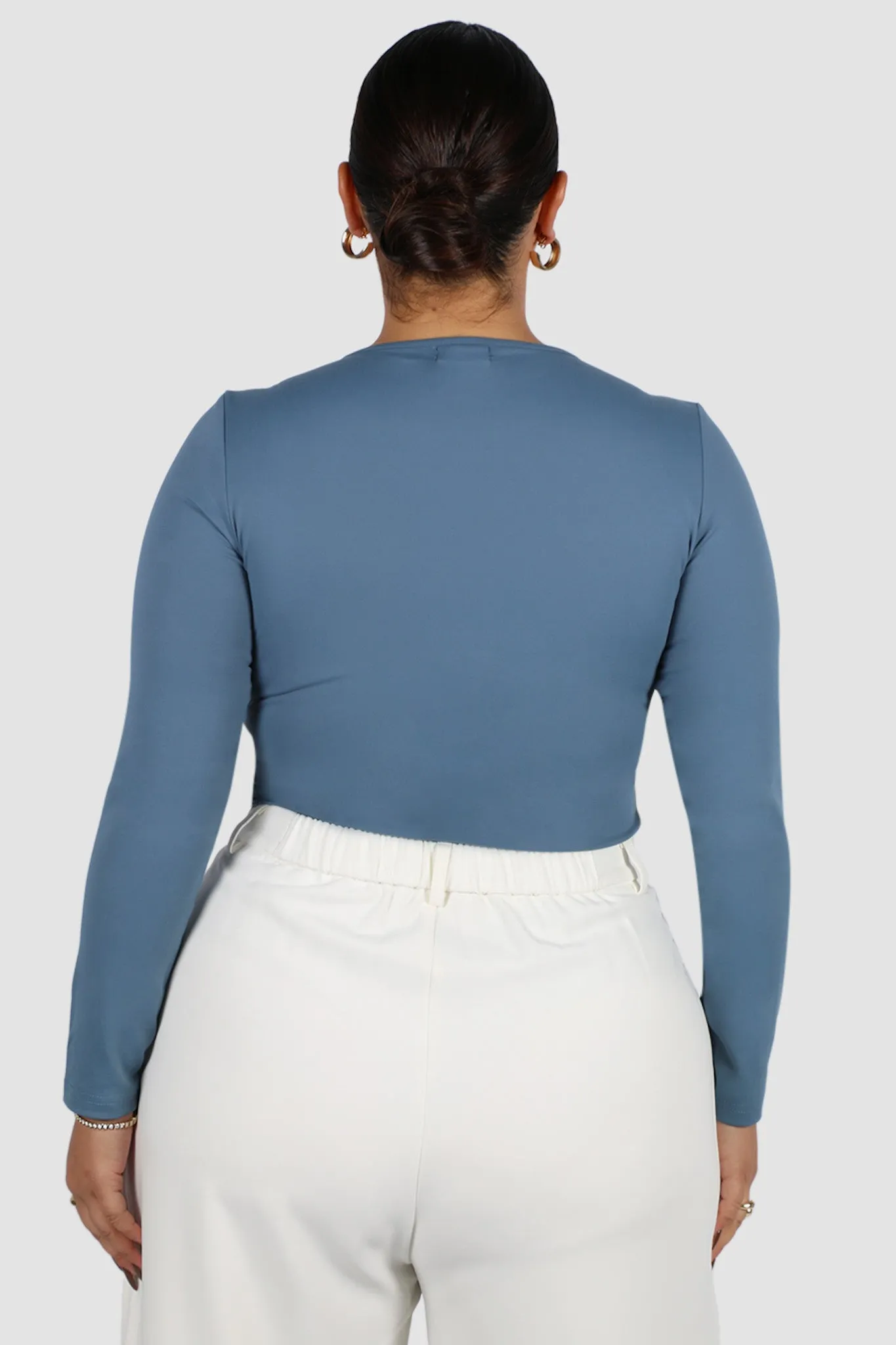 L/S BODYSUIT SLATE sold by FAYT The Label product image thumbnail 3