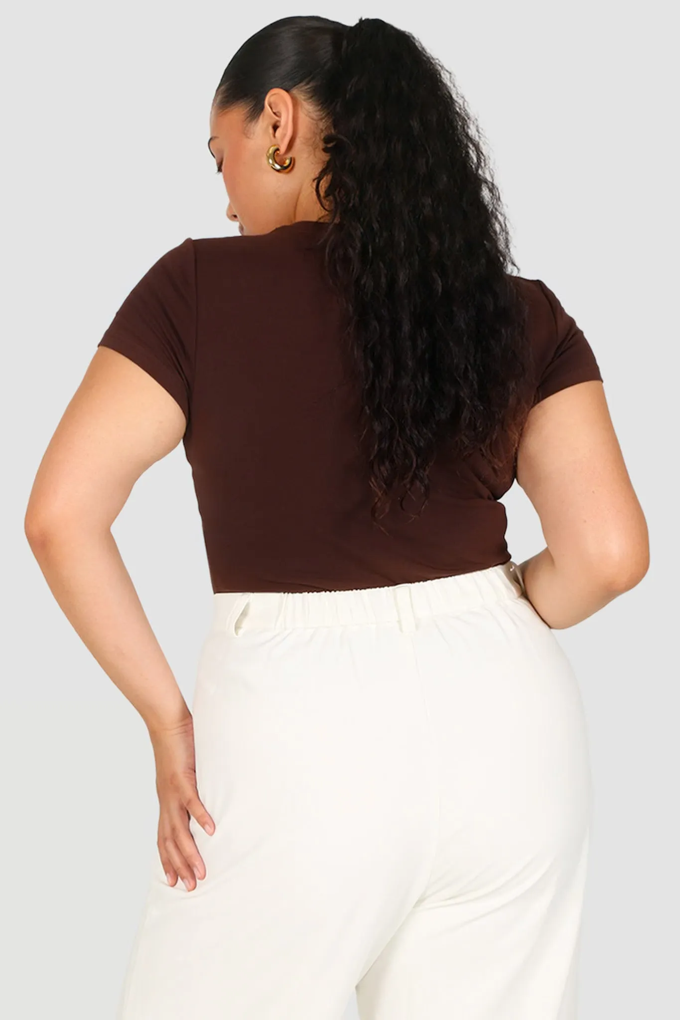 BUTTERY TEE CHOCOLATE sold by FAYT The Label product image thumbnail 2