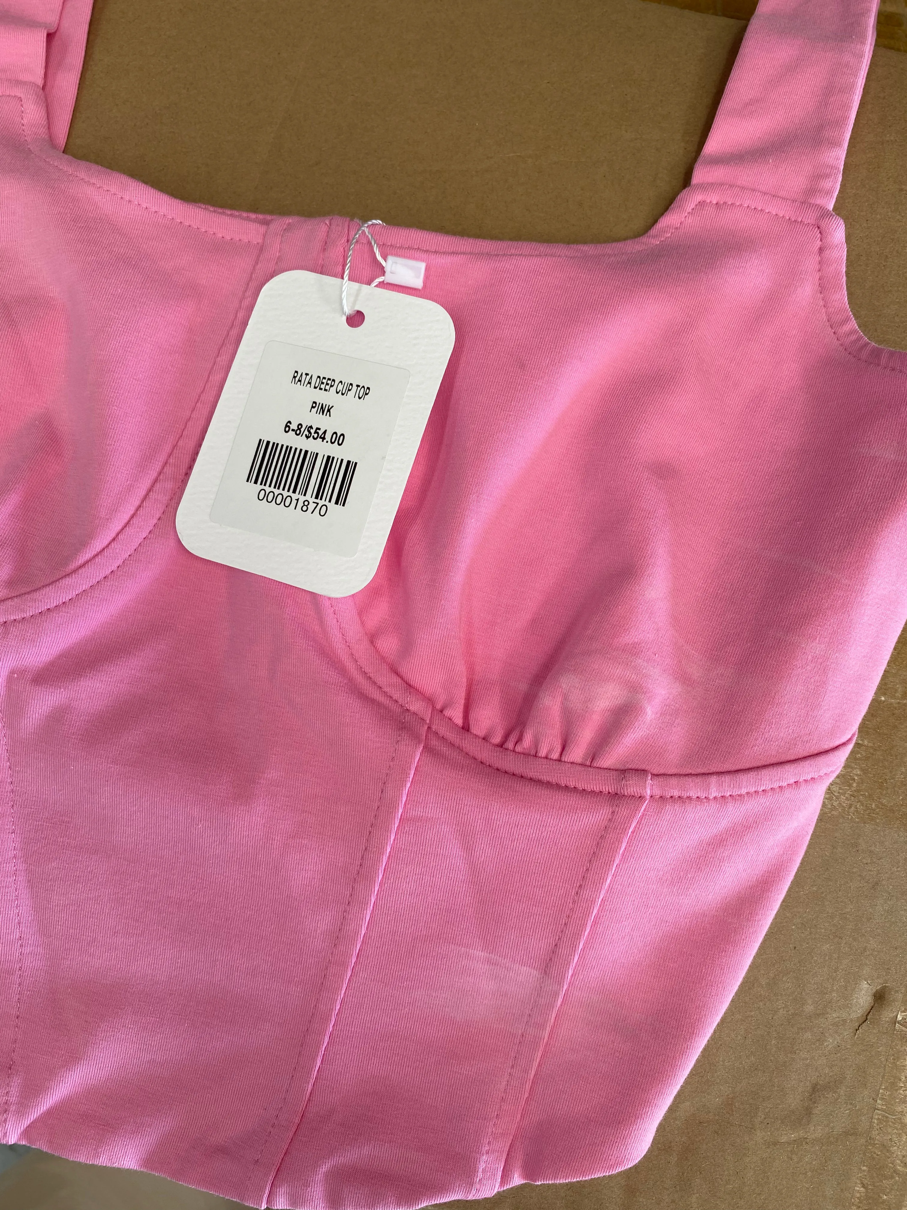 FB SALE - RATA TOP PINK 6-8 sold by FAYT The Label