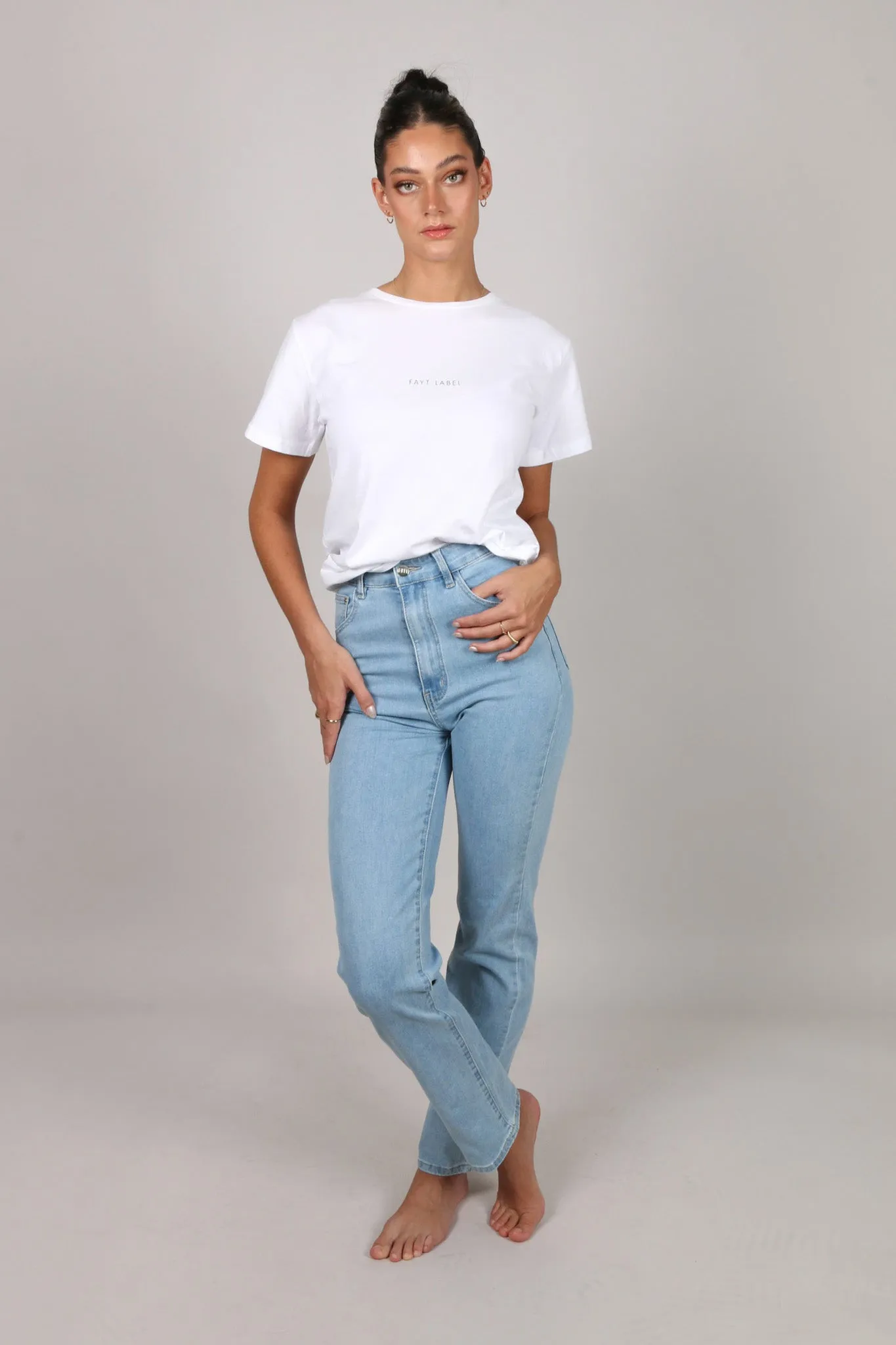 BILLY JEANS BLUE WASH TALL FIT sold by FAYT The Label product image thumbnail 4