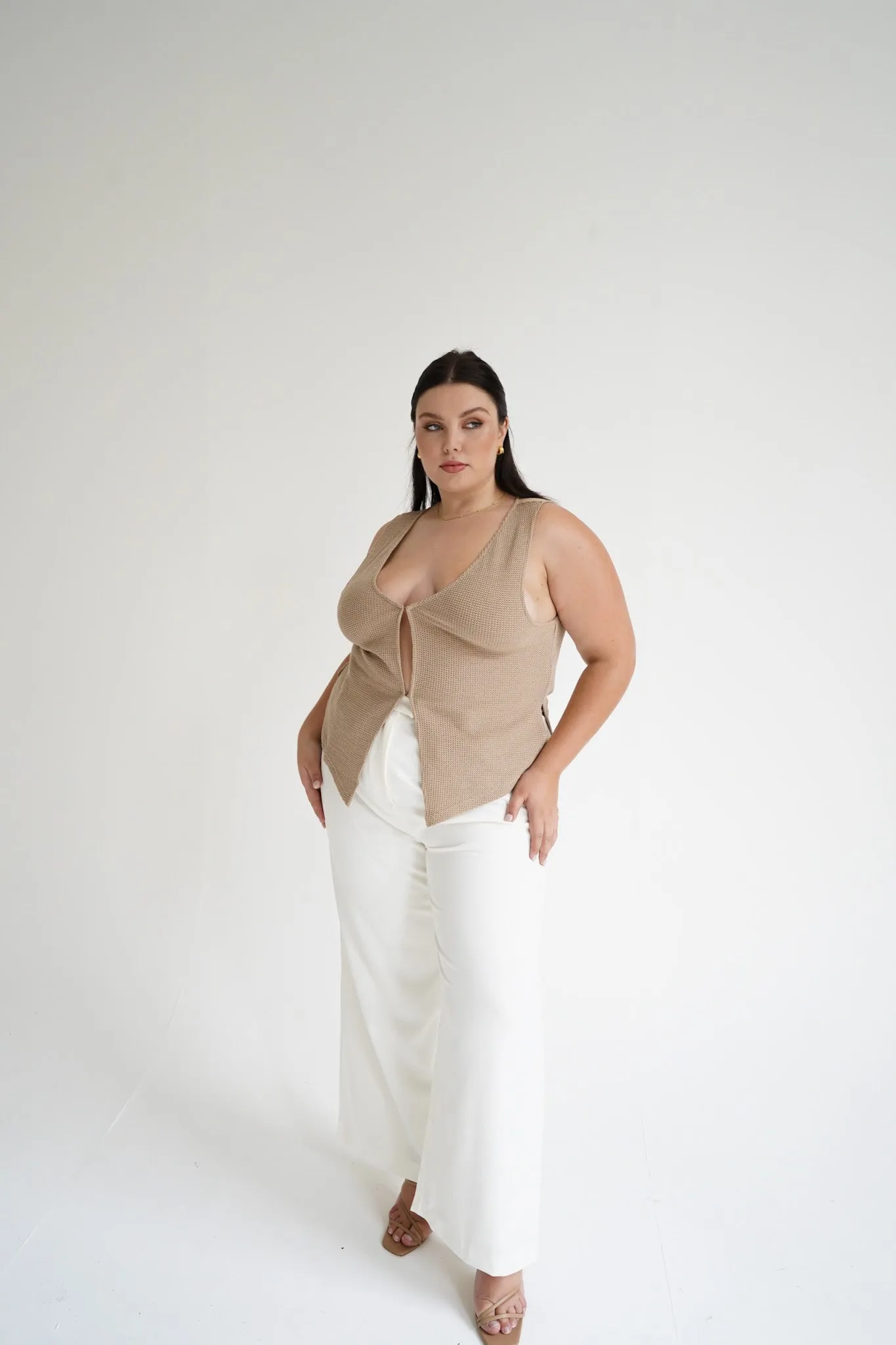 DOWNTOWN PANT WHITE sold by FAYT The Label product image thumbnail 2