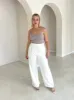 DOWNTOWN PANT WHITE sold by FAYT The Label