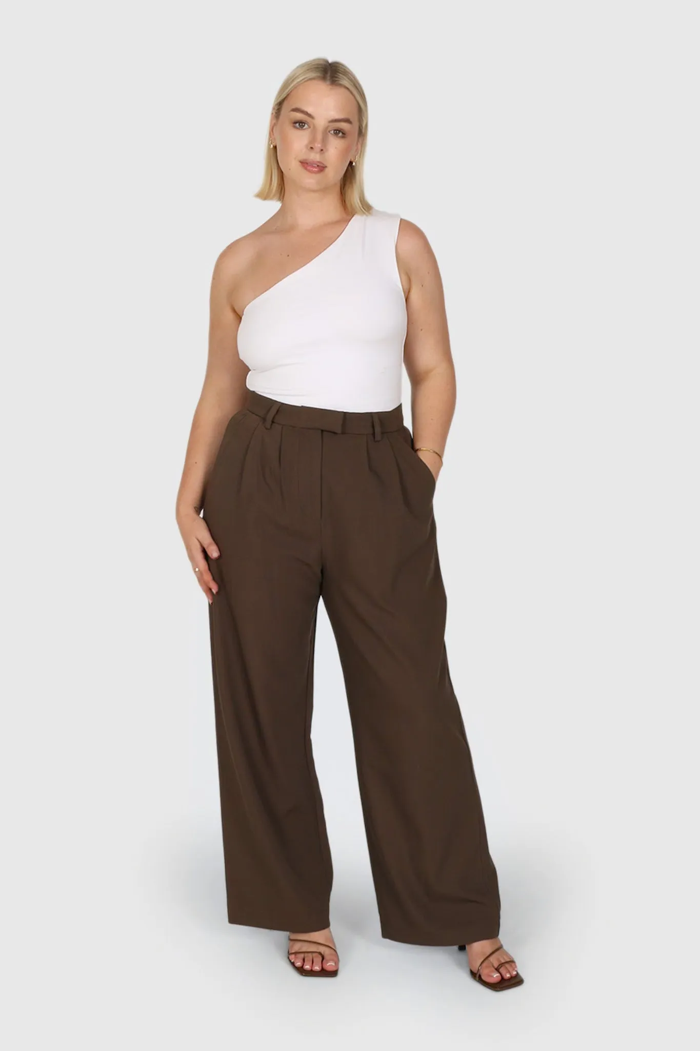 DOWNTOWN PANT CHOCOLATE sold by FAYT The Label product image thumbnail 2