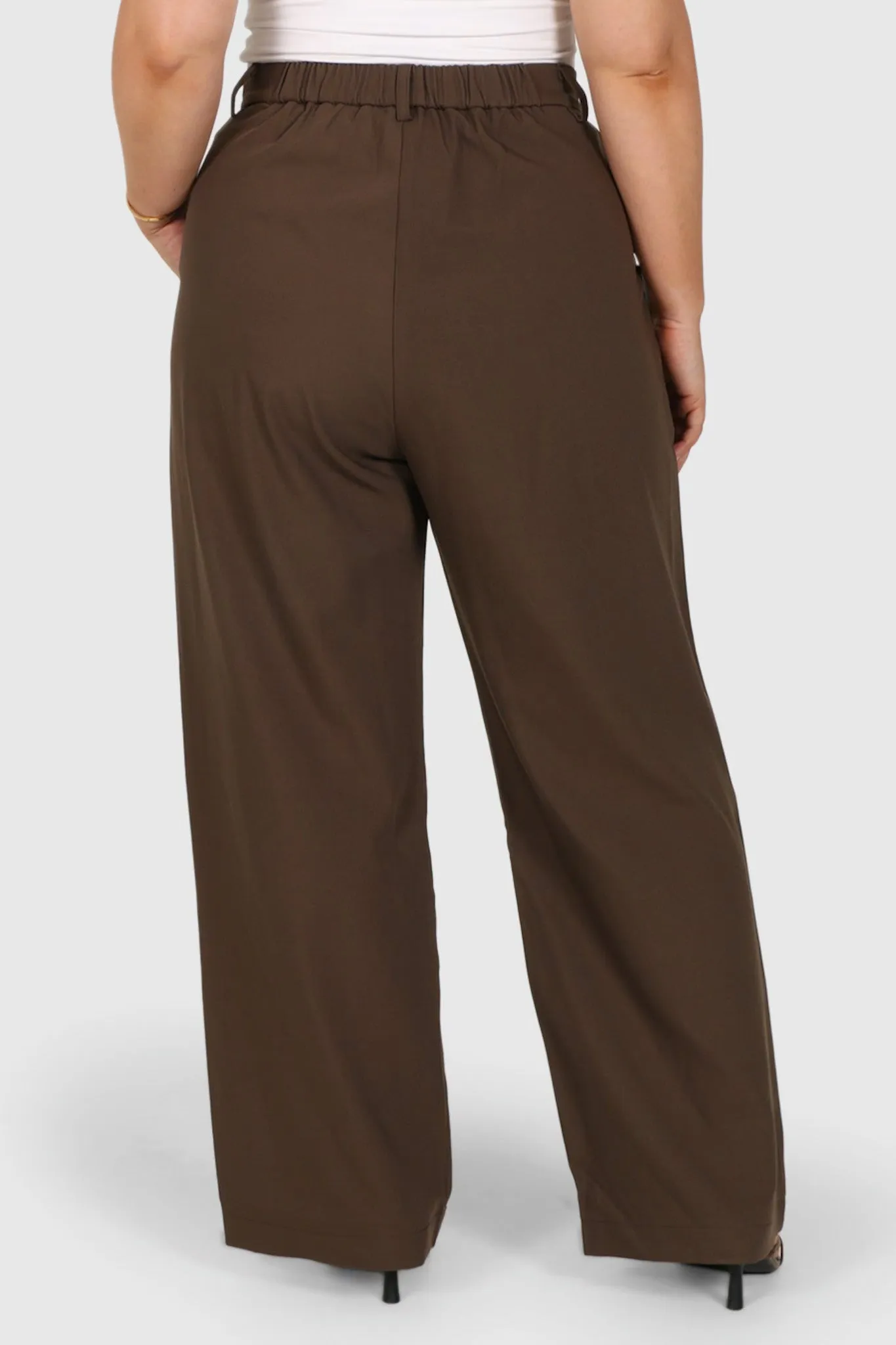 DOWNTOWN PANT CHOCOLATE sold by FAYT The Label product image thumbnail 5