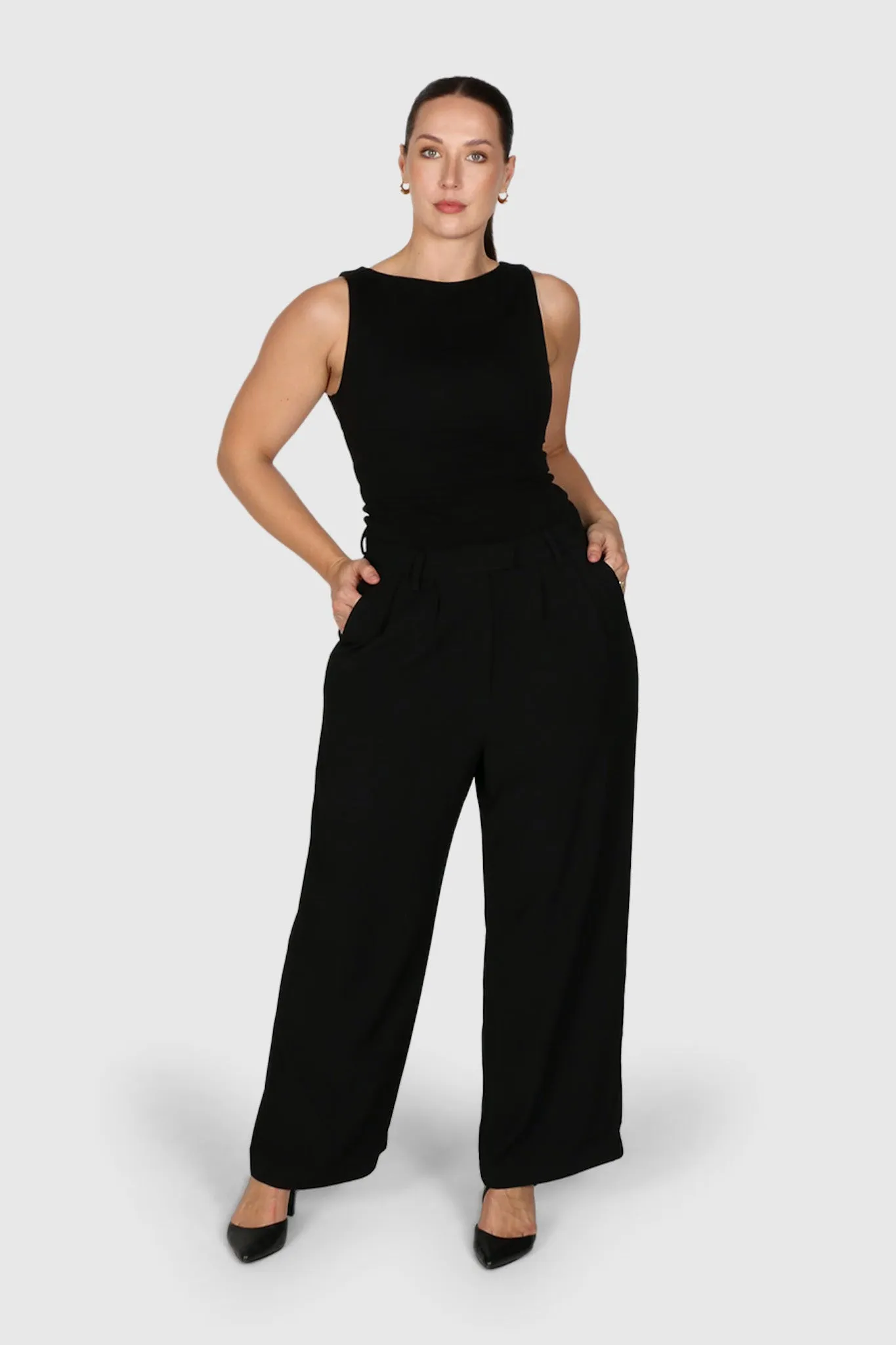 DOWNTOWN PANT BLACK sold by FAYT The Label product image thumbnail 4