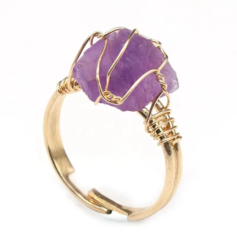 Healing Crystal Rings sold by Vanusian Swim product image thumbnail 4
