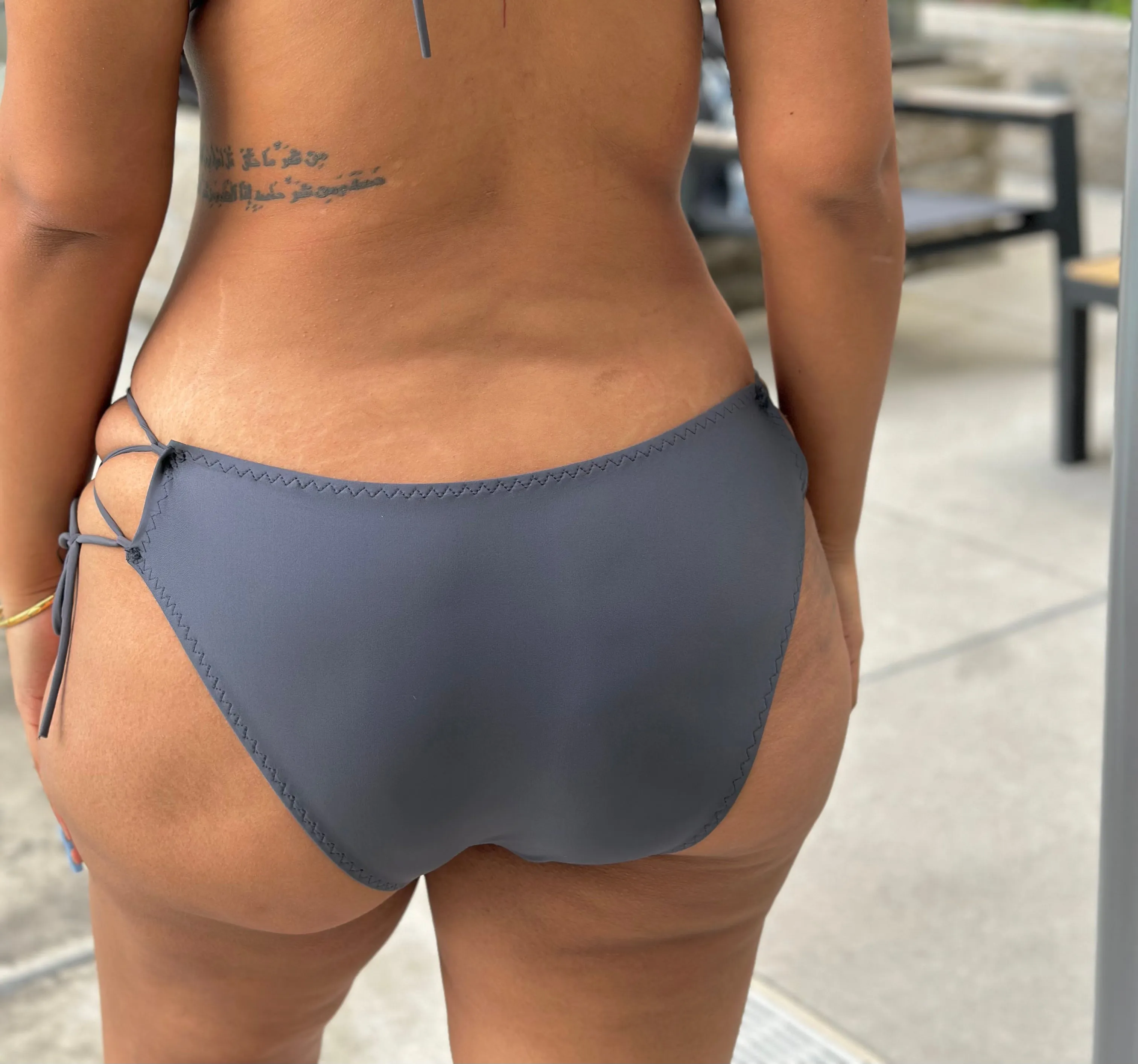 Simple Charcoal Boyshort sold by Vanusian Swim product image thumbnail 2