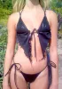 Obsidian Butterfly Tankini sold by Vanusian Swim
