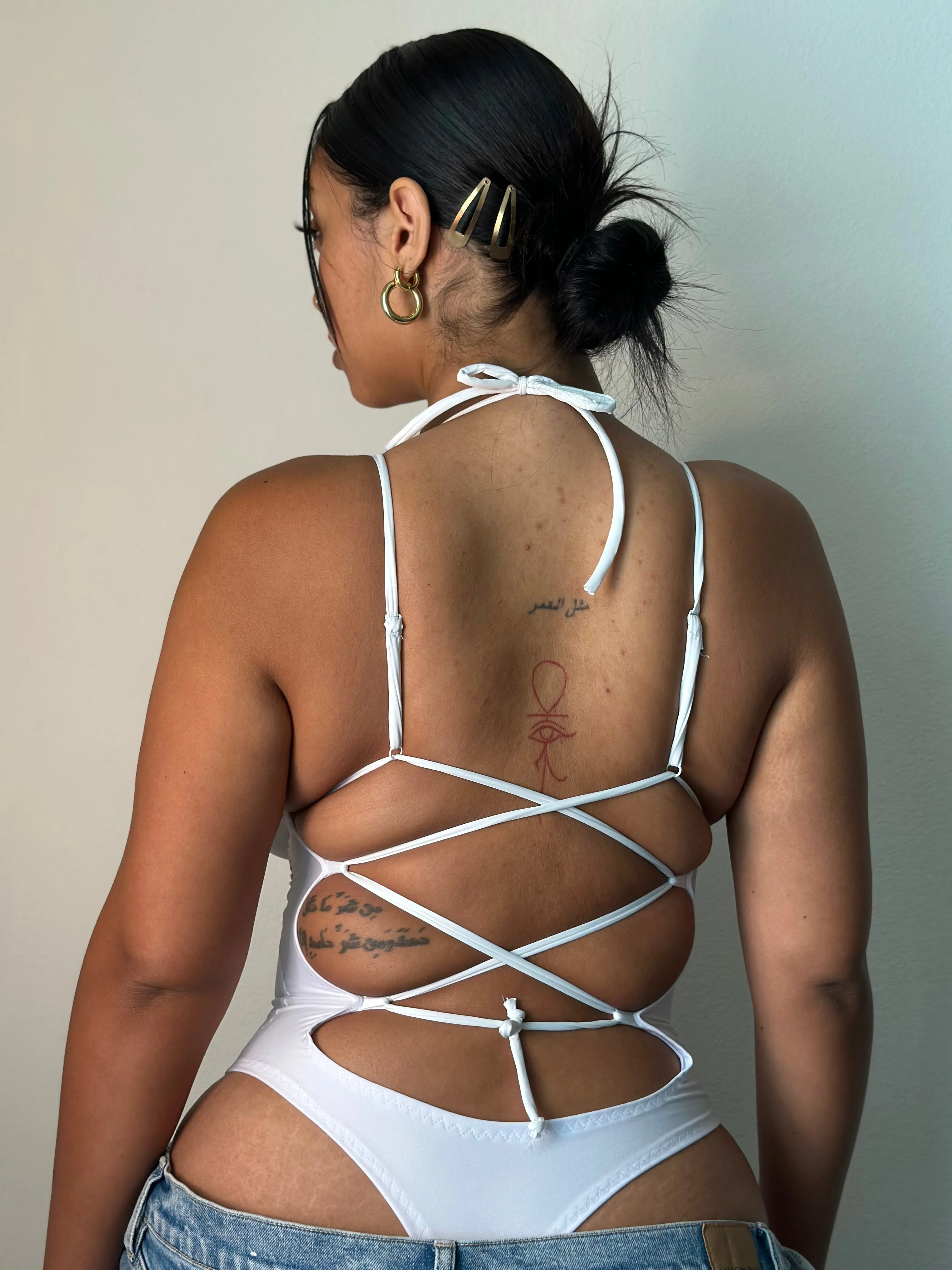 White Butter Bodysuit sold by Vanusian Swim product image thumbnail 2