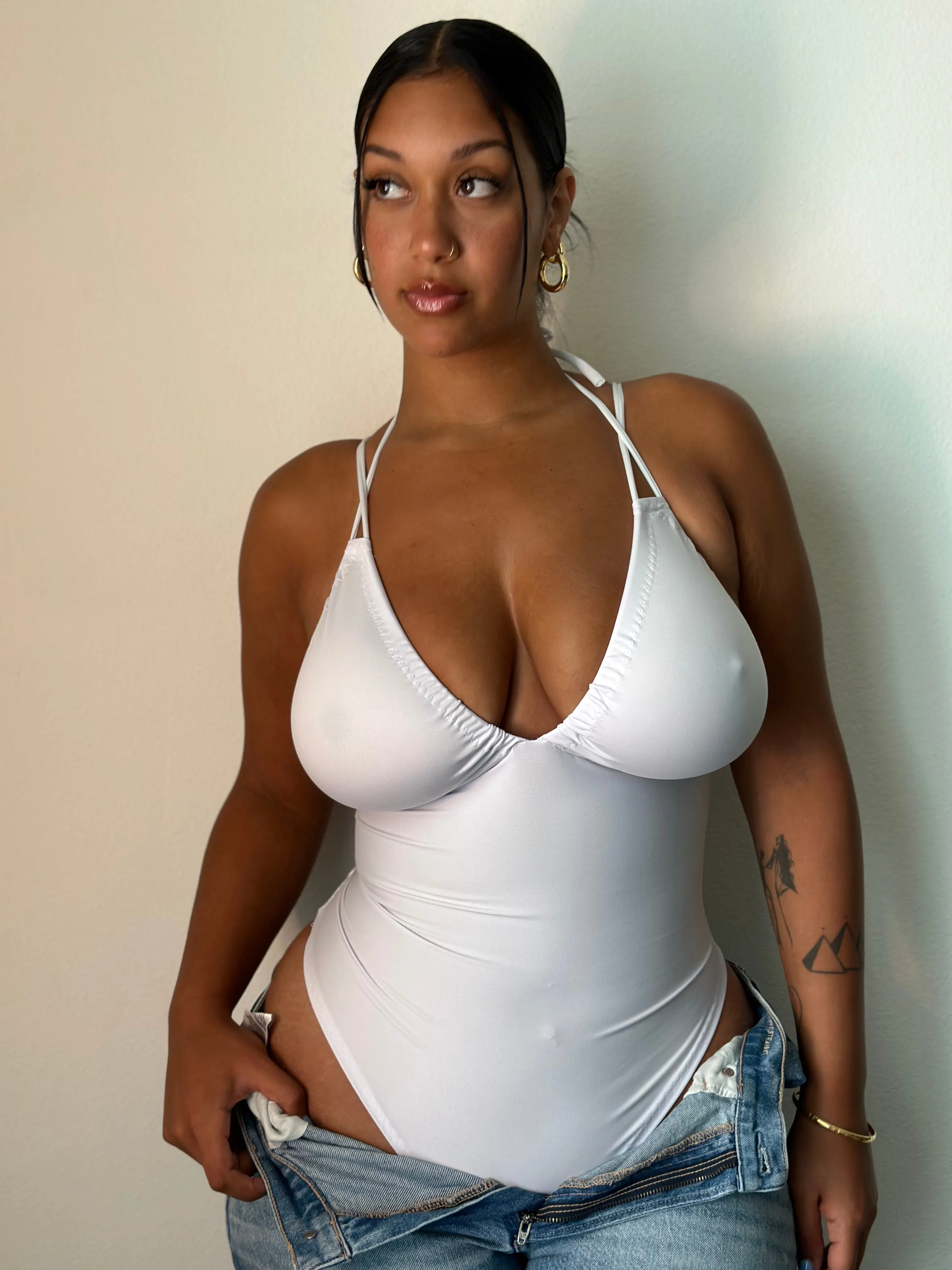 White Butter Bodysuit sold by Vanusian Swim