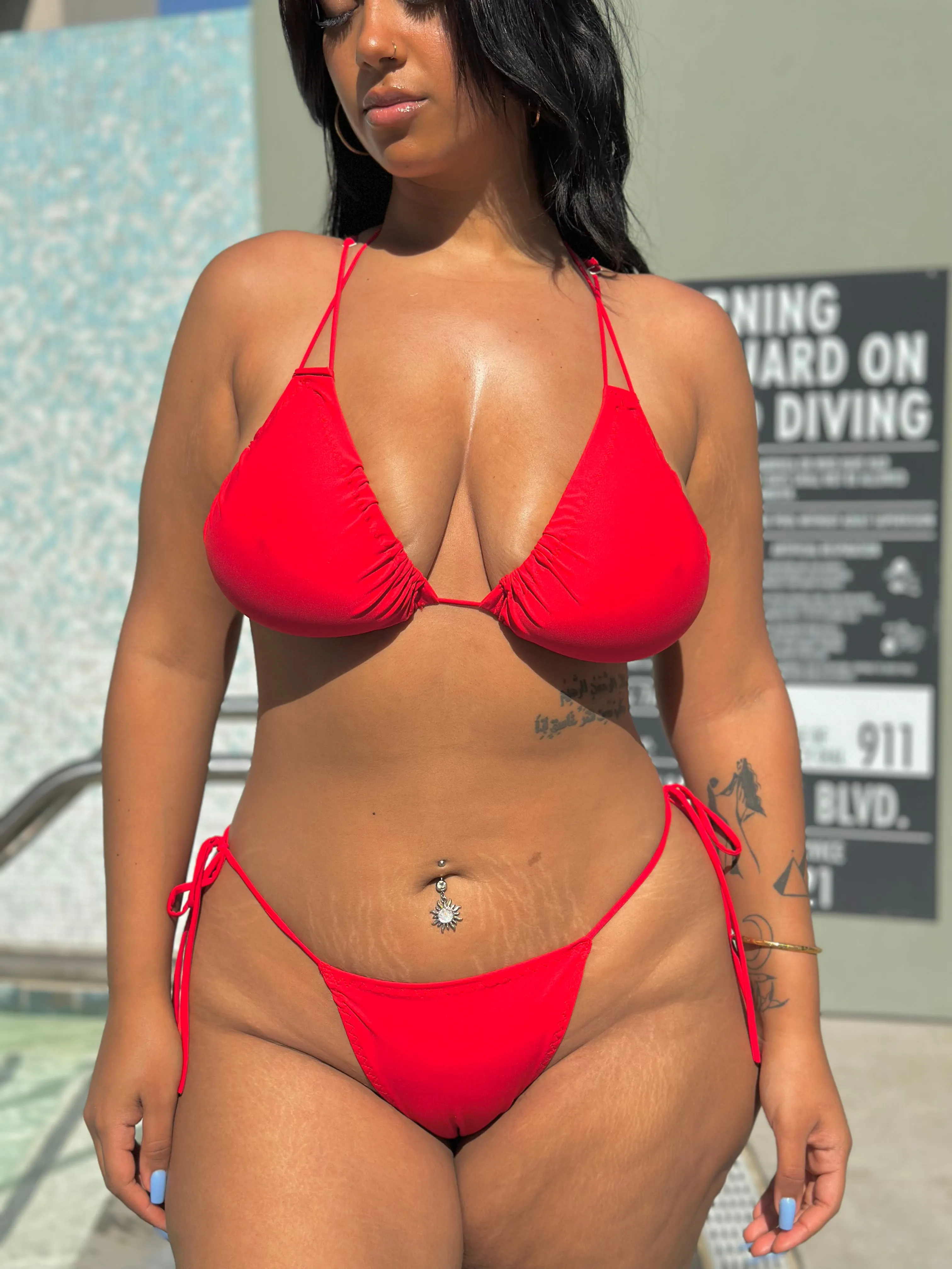 Simple Red Top sold by Vanusian Swim product image thumbnail 2