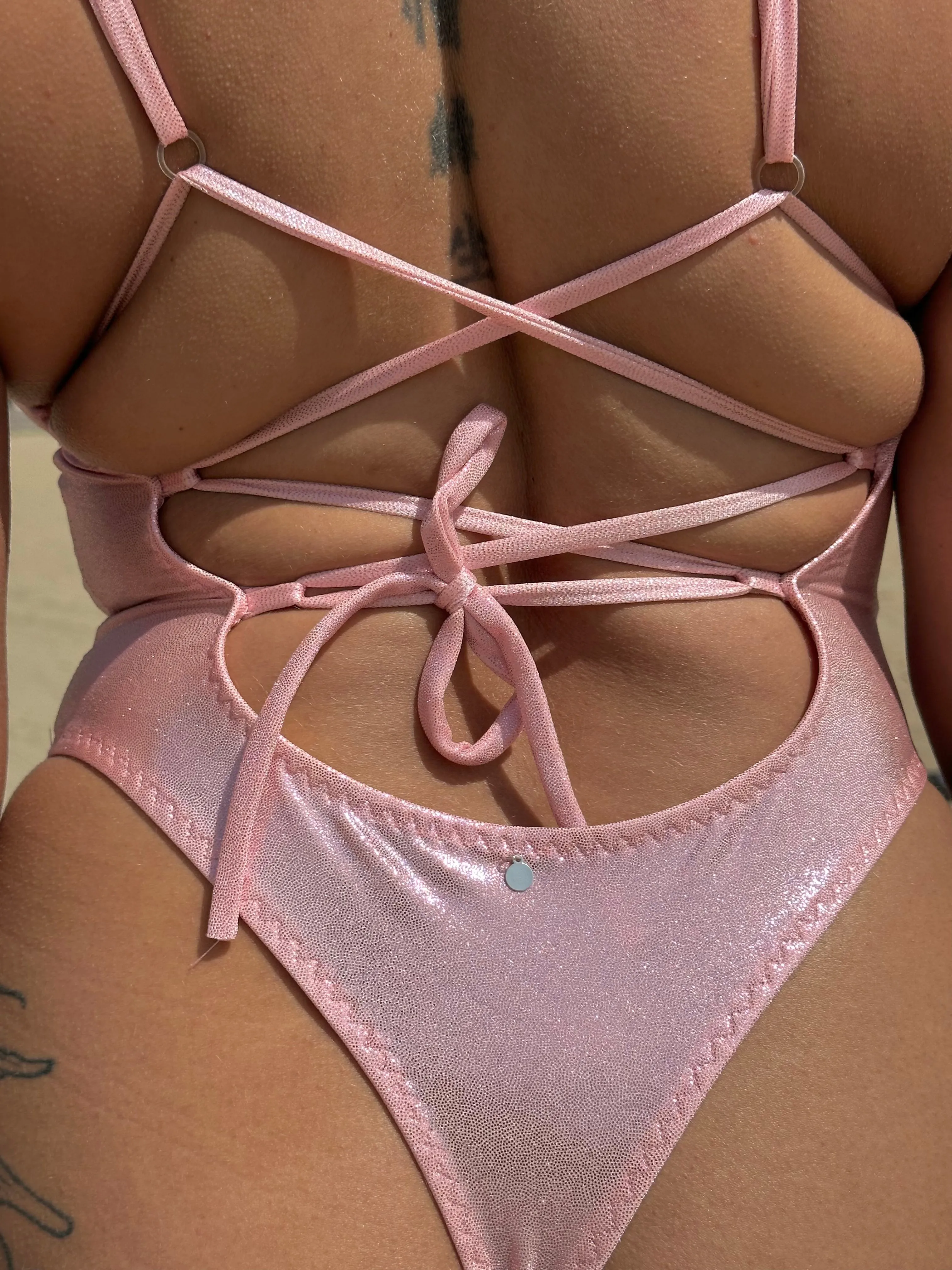 Rose Quartz One Piece sold by Vanusian Swim product image thumbnail 4