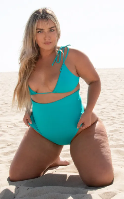Serena Top in Teal sold by Alpine Butterfly