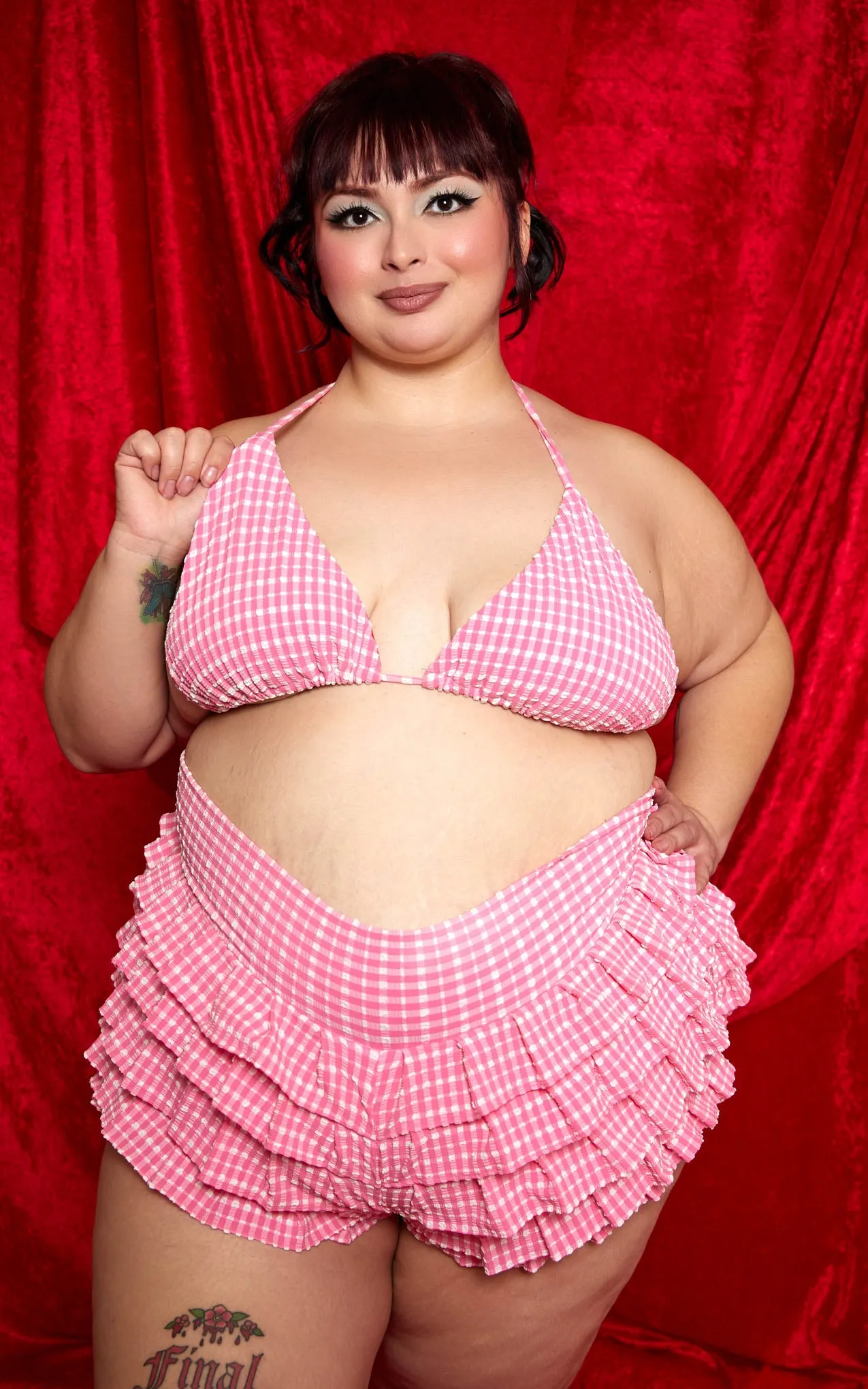 Alyssa Top in Petunia Pink sold by Alpine Butterfly product image thumbnail 2