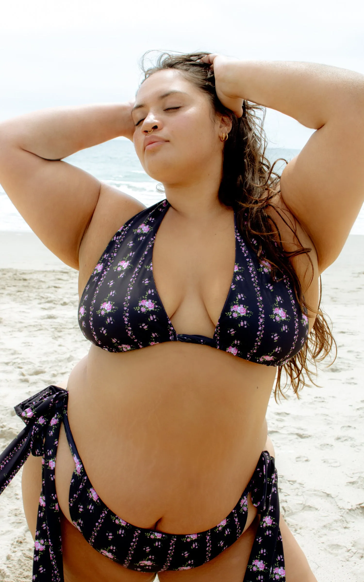 Haze Top in Midnight Bloom sold by Alpine Butterfly product image thumbnail 2