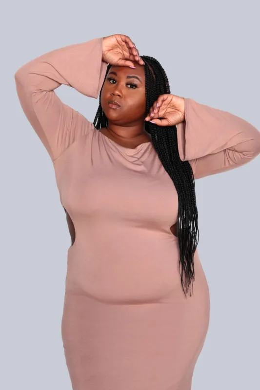 Gabrielle Maxi in Latte sold by GiaIRL