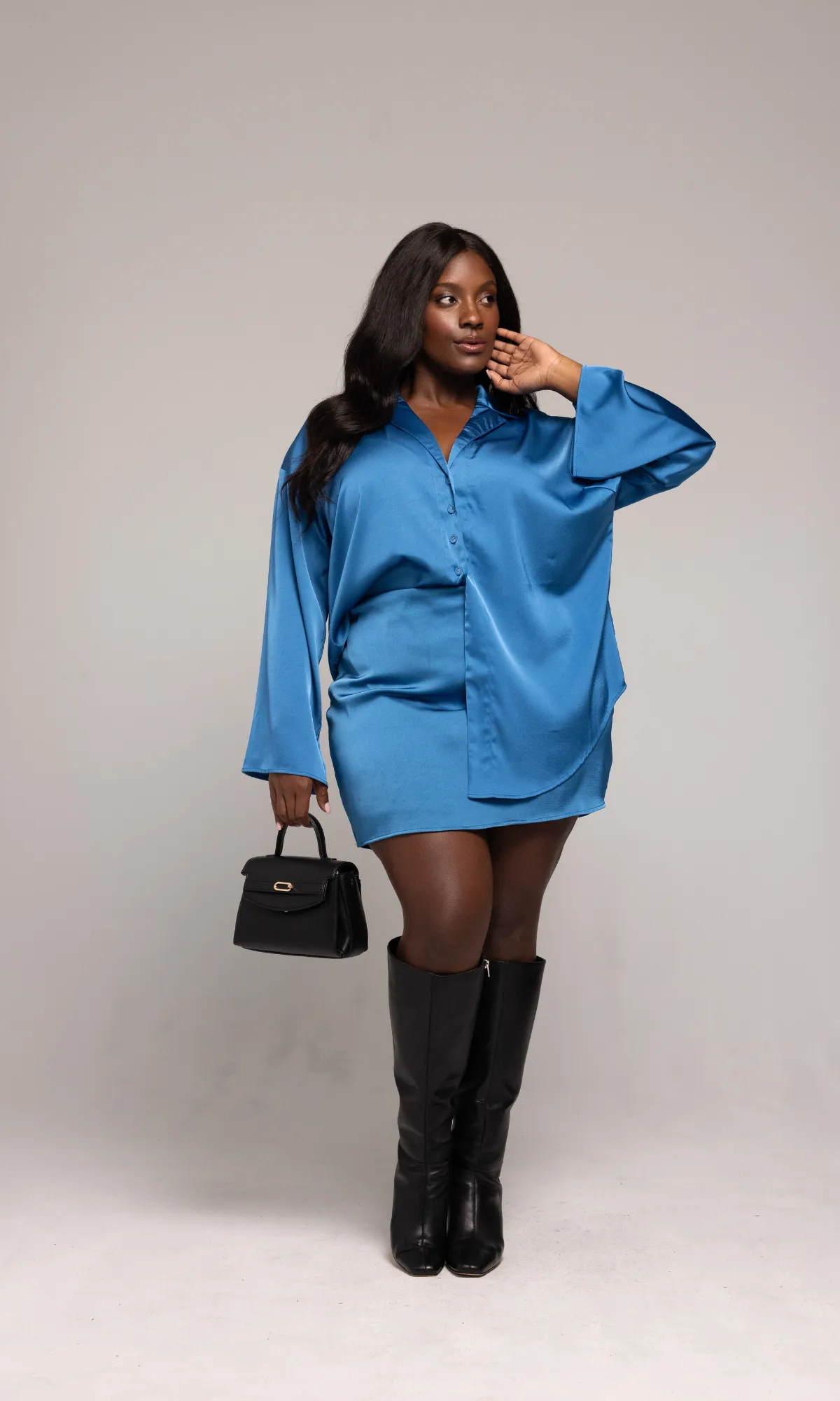 Penelope Top in Blue sold by GiaIRL product image thumbnail 2