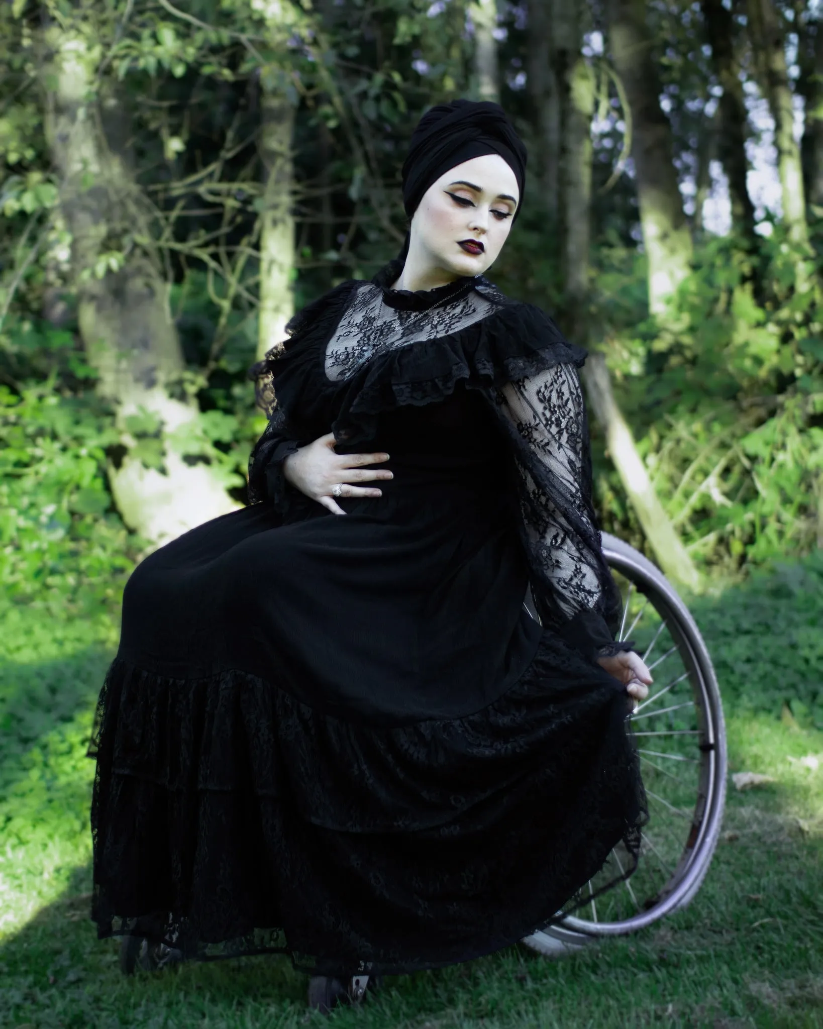 The Dahlia - Black sold by Blackwood Castle product image thumbnail 3