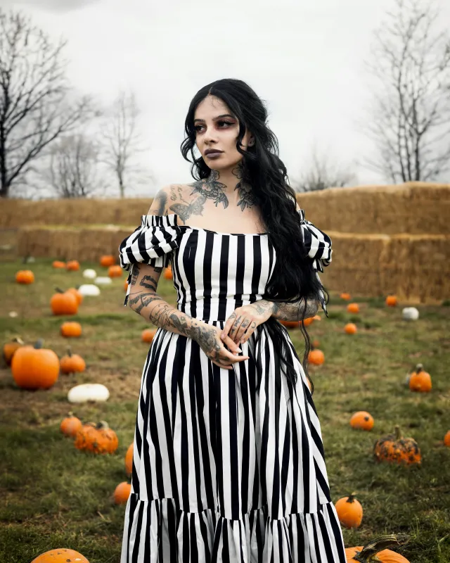 The Alice Top - Striped sold by Blackwood Castle