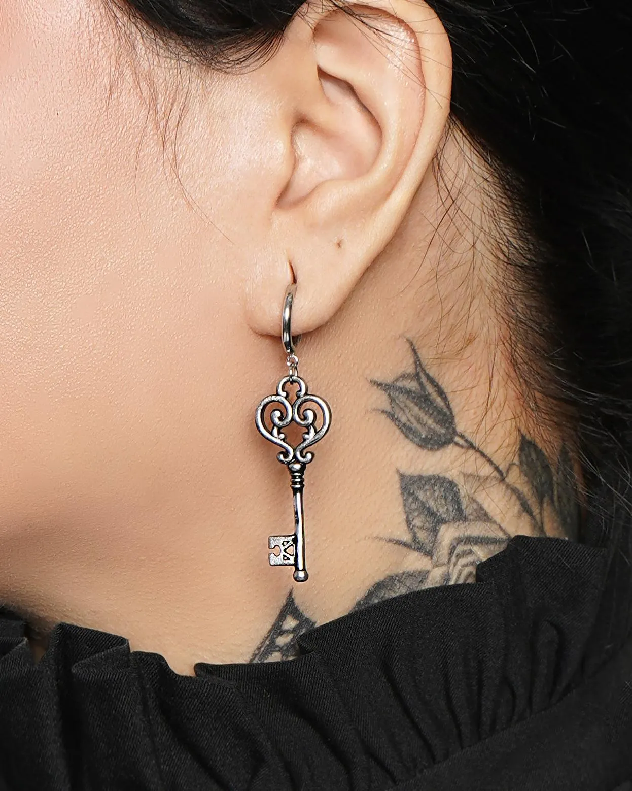 The Hidden Key Earrings sold by Blackwood Castle product image thumbnail 4