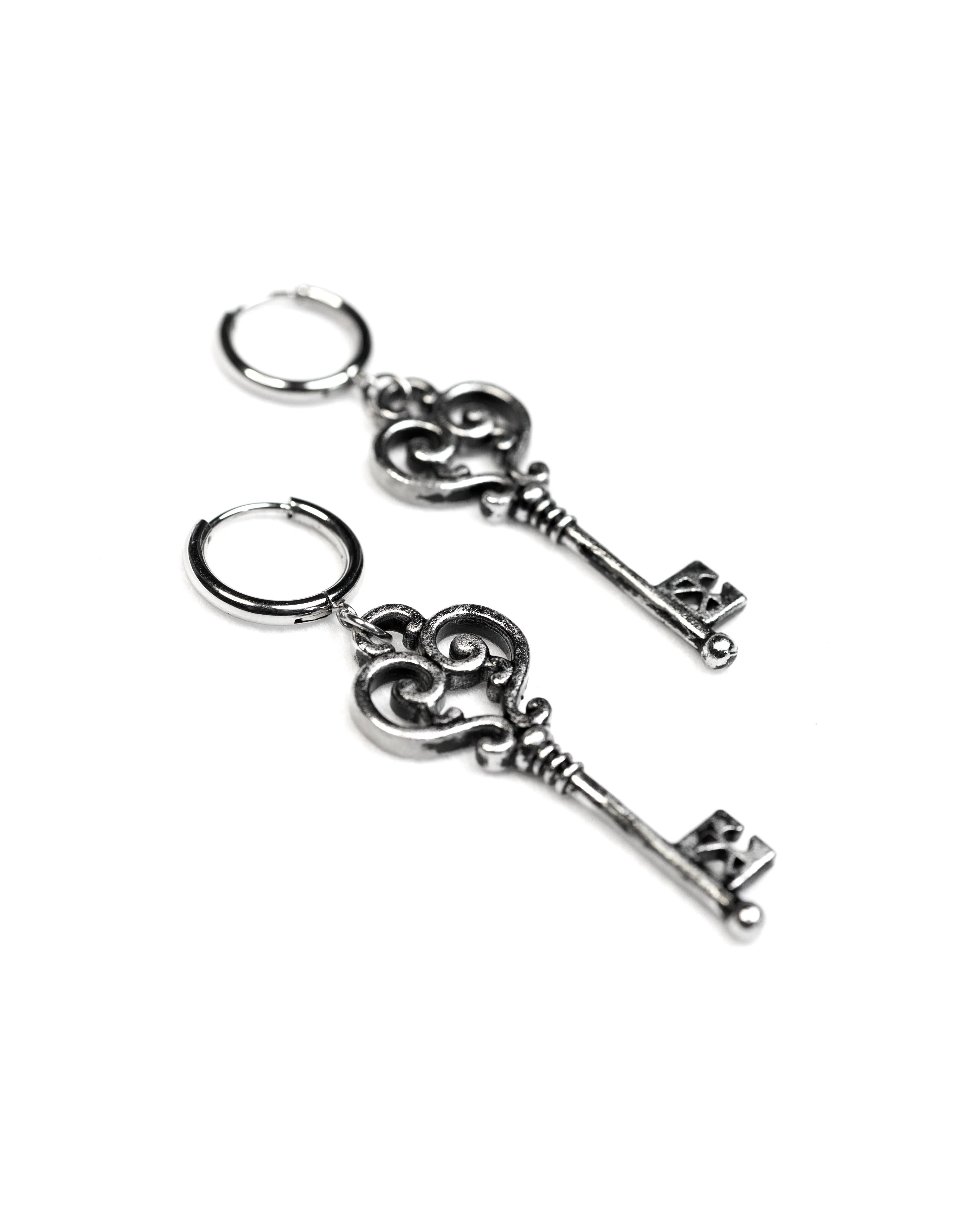 The Hidden Key Earrings sold by Blackwood Castle product image thumbnail 2