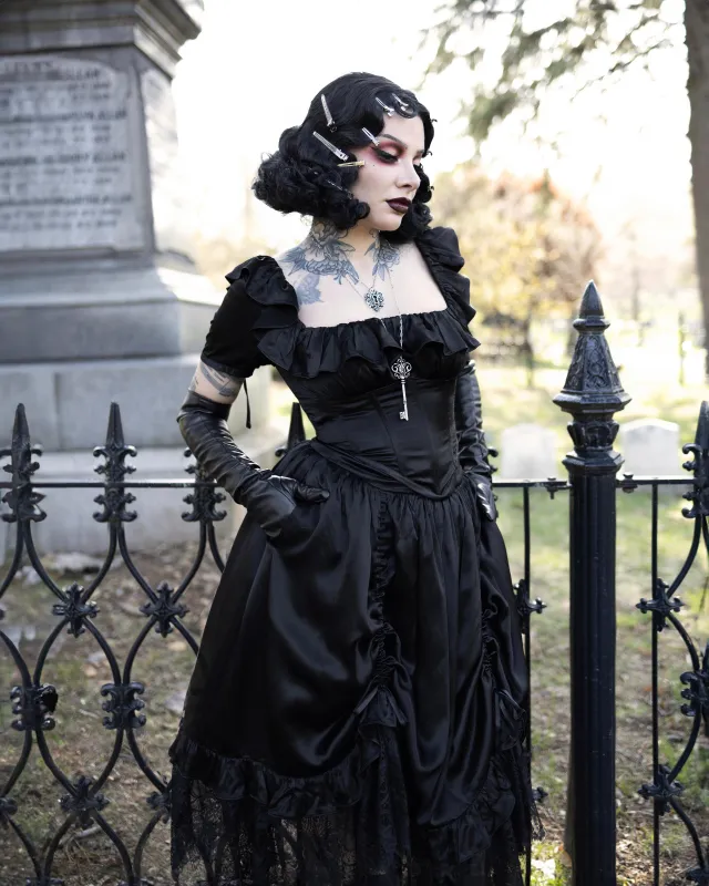 The Beatrice Corset Top made by Blackwood Castle